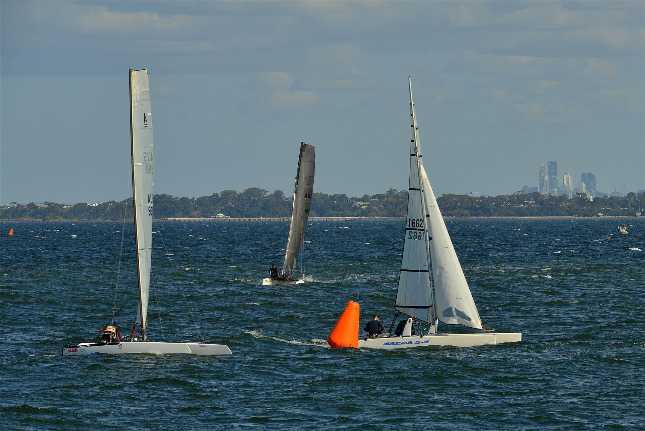 2022 HYC Winterbash Race 2, Multihulls
