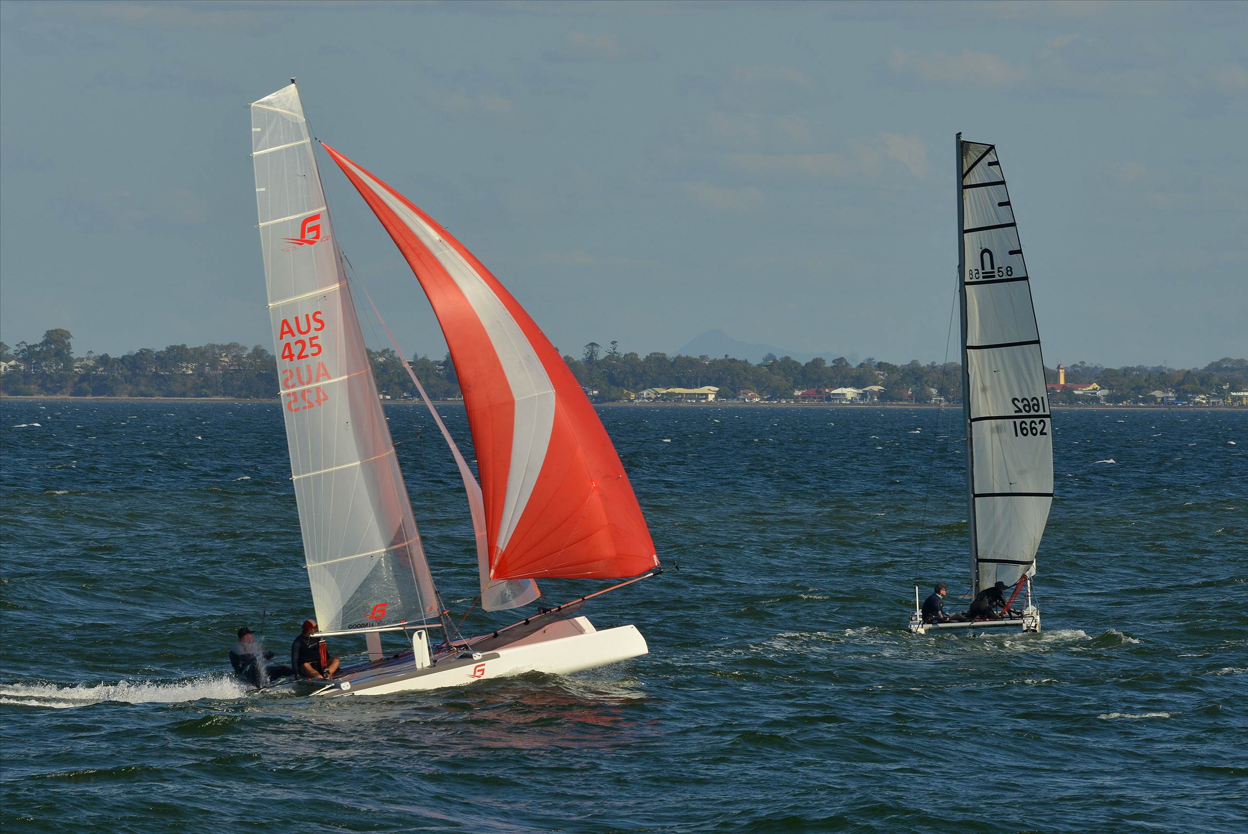 2022 HYC Winterbash Race 2, Multihulls