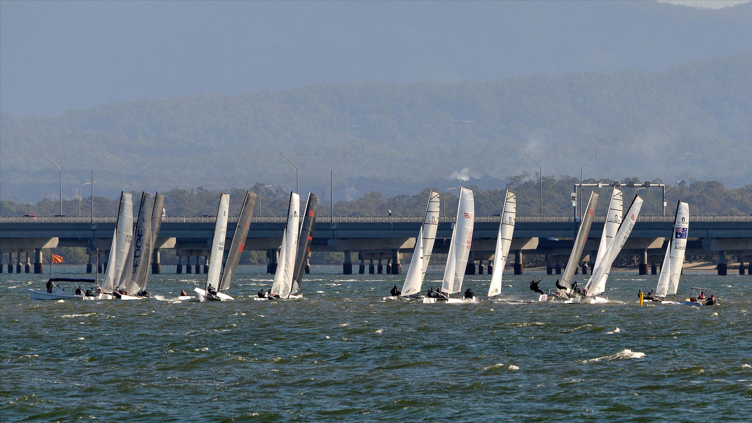 2022 HYC Winterbash Race 3, Multihulls