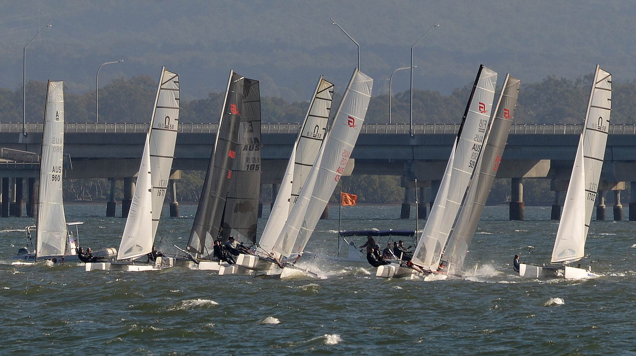 2022 HYC Winterbash Race 3, Multihulls