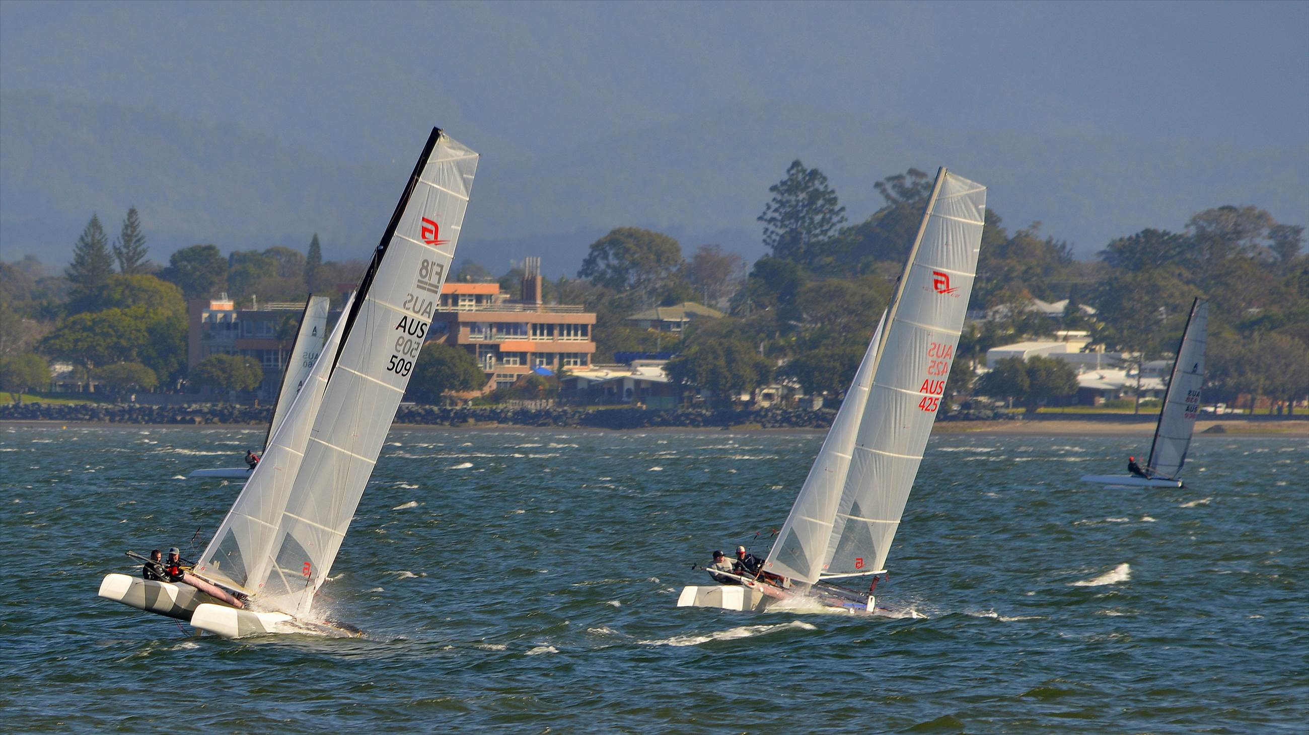 2022 HYC Winterbash Race 3, Multihulls