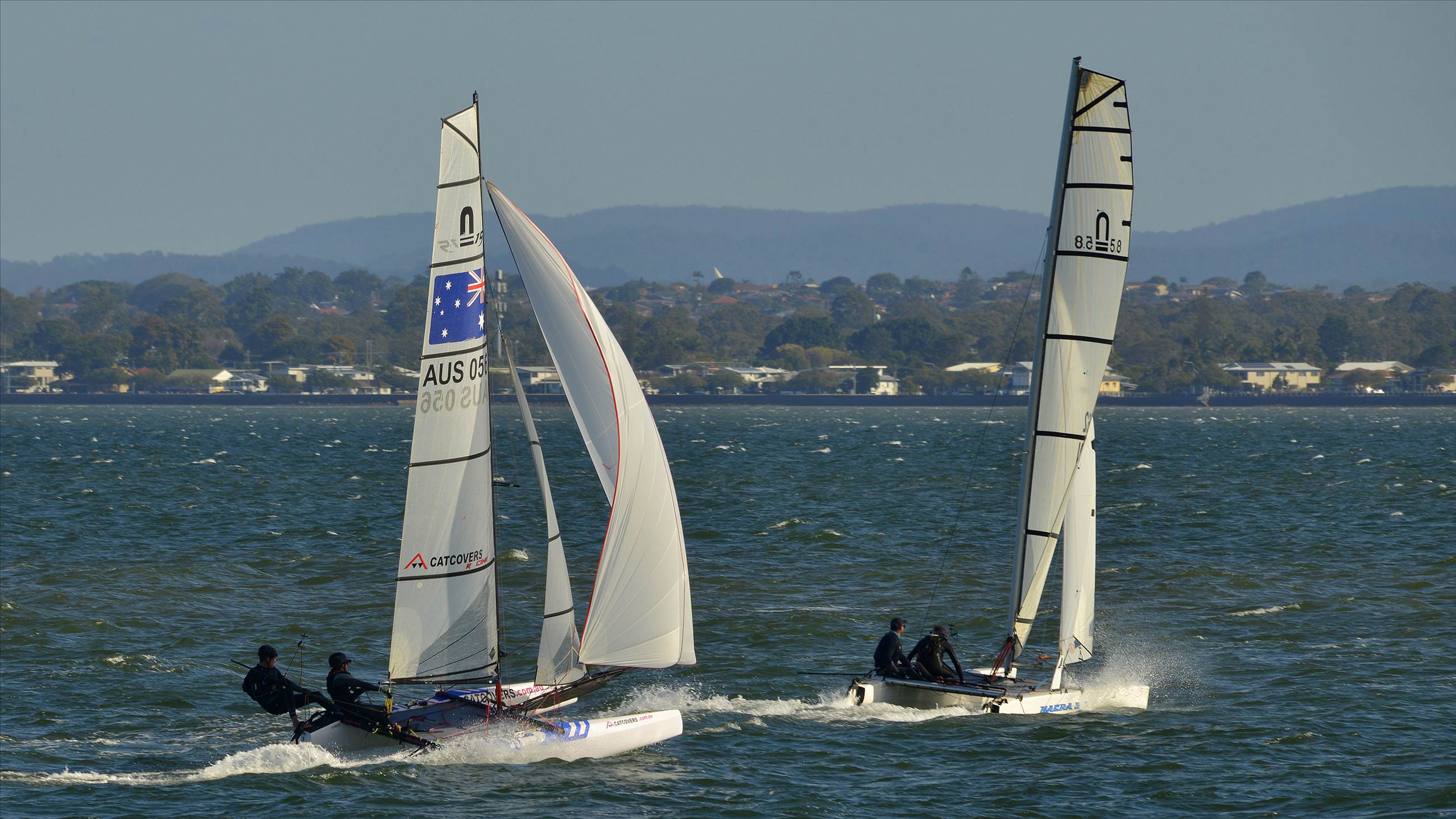 2022 HYC Winterbash Race 3, Multihulls