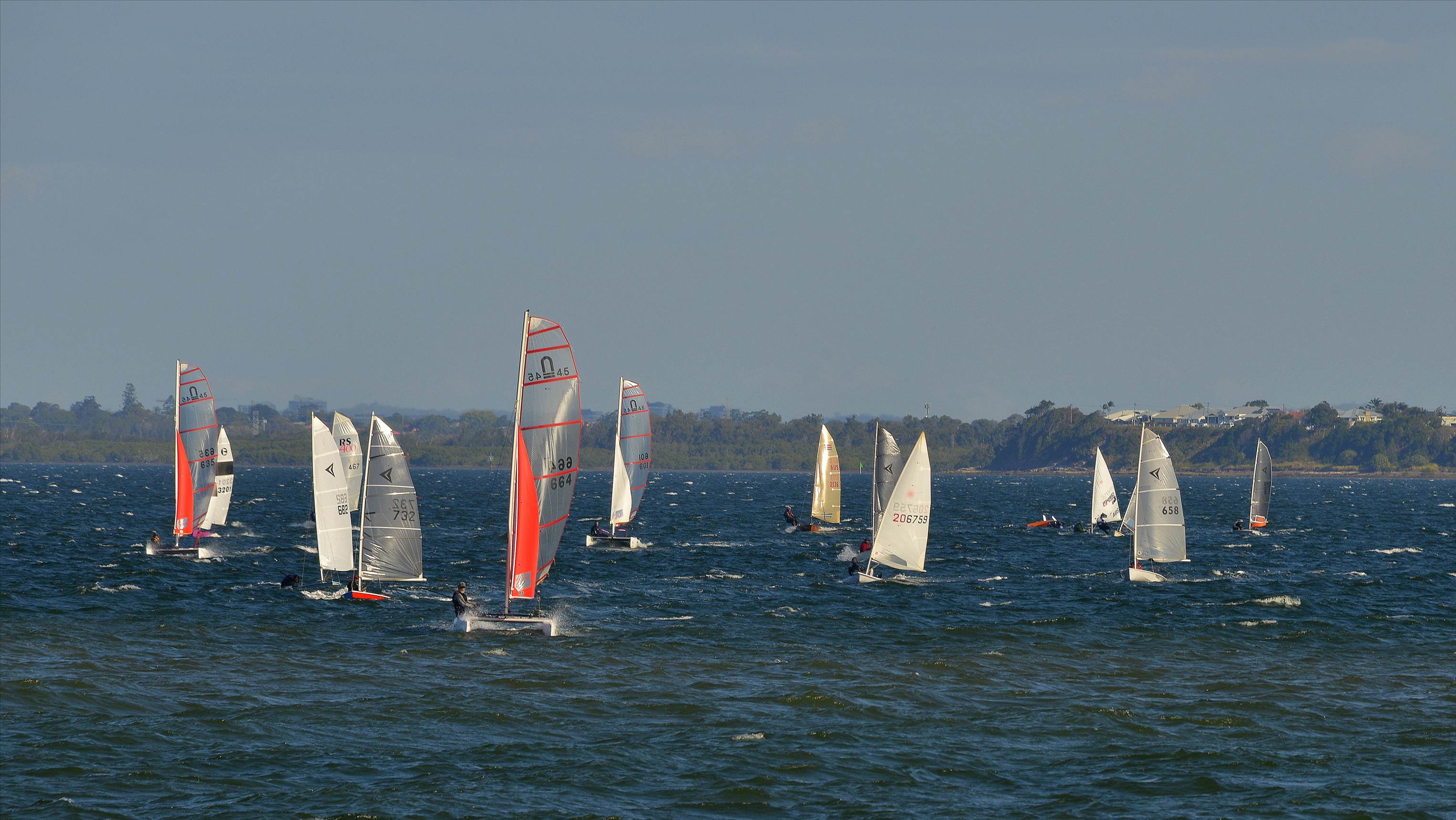2022 HYC Winterbash Race 3, Multihulls