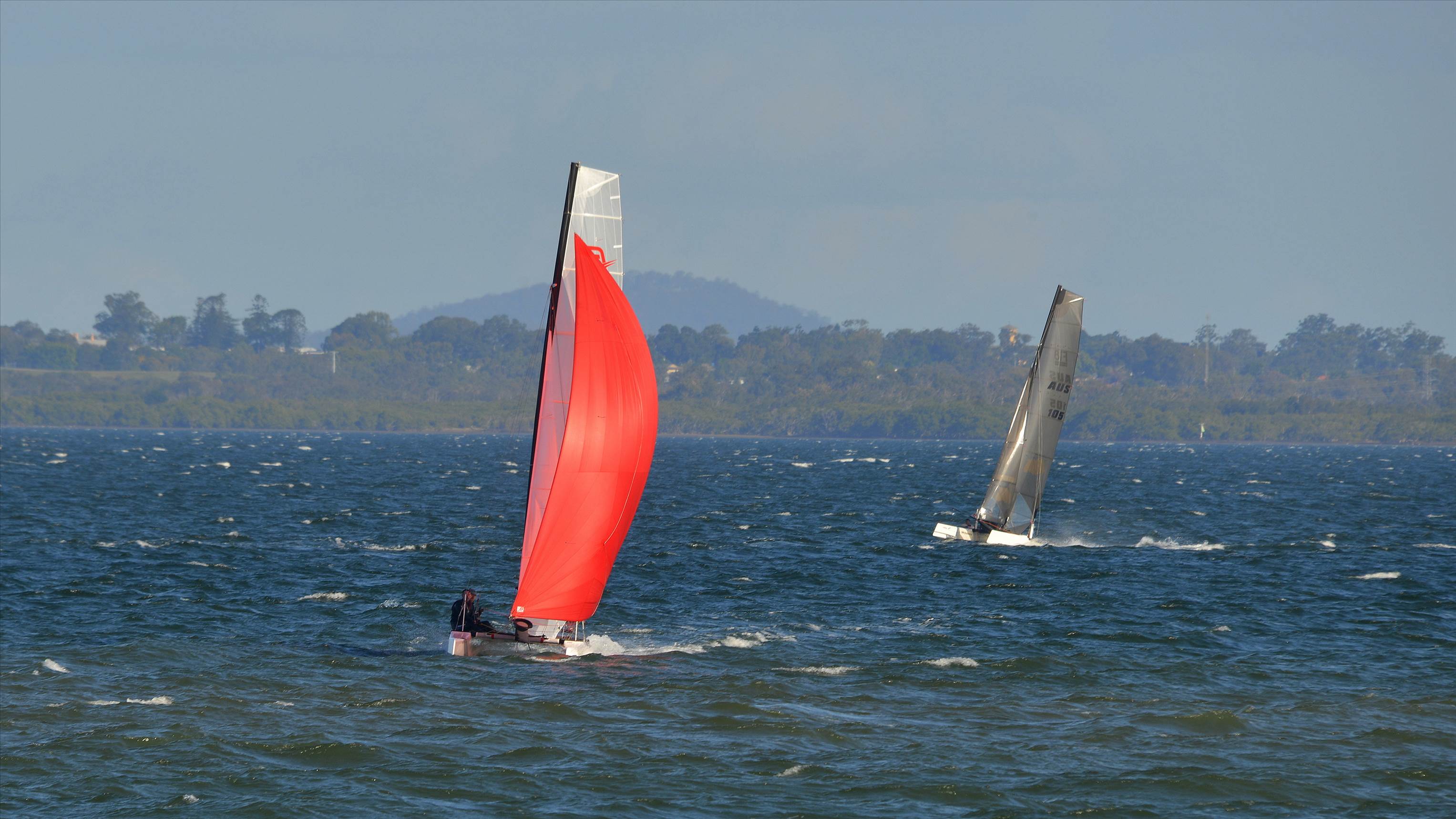 2022 HYC Winterbash Race 3, Multihulls