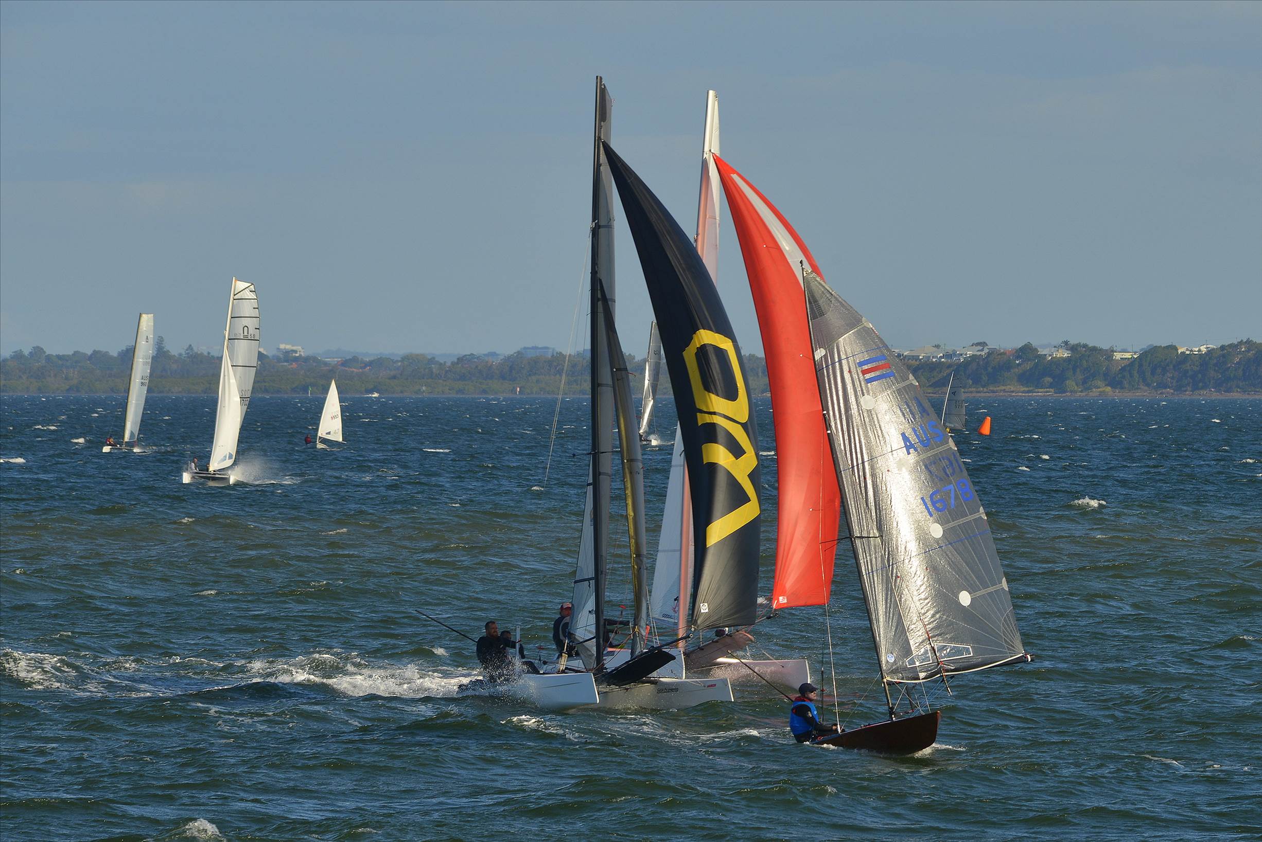 2022 HYC Winterbash Race 3, Multihulls