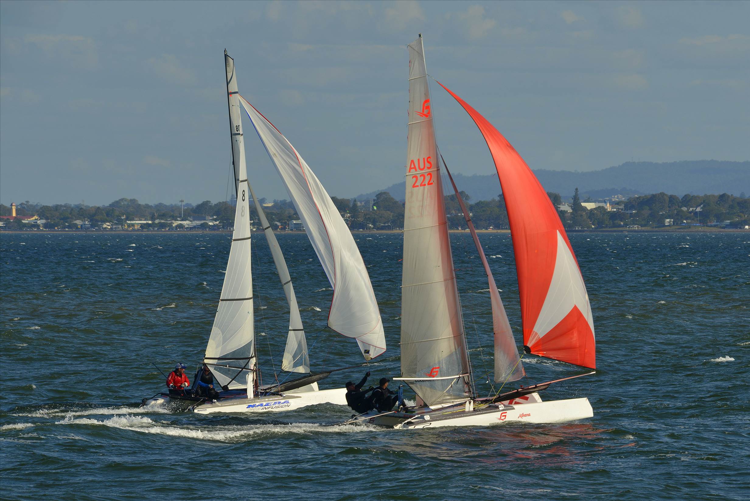 2022 HYC Winterbash Race 3, Multihulls