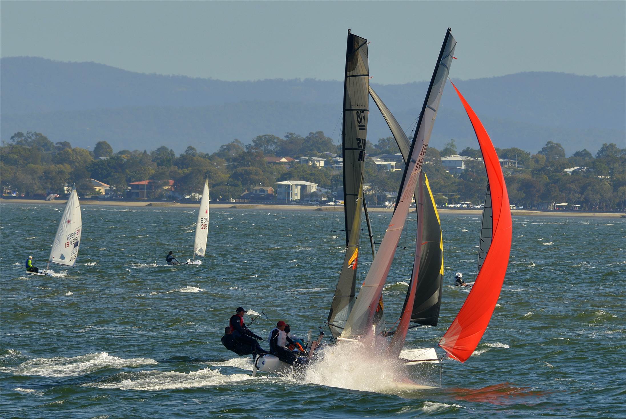 2022 HYC Winterbash Race 3, Multihulls