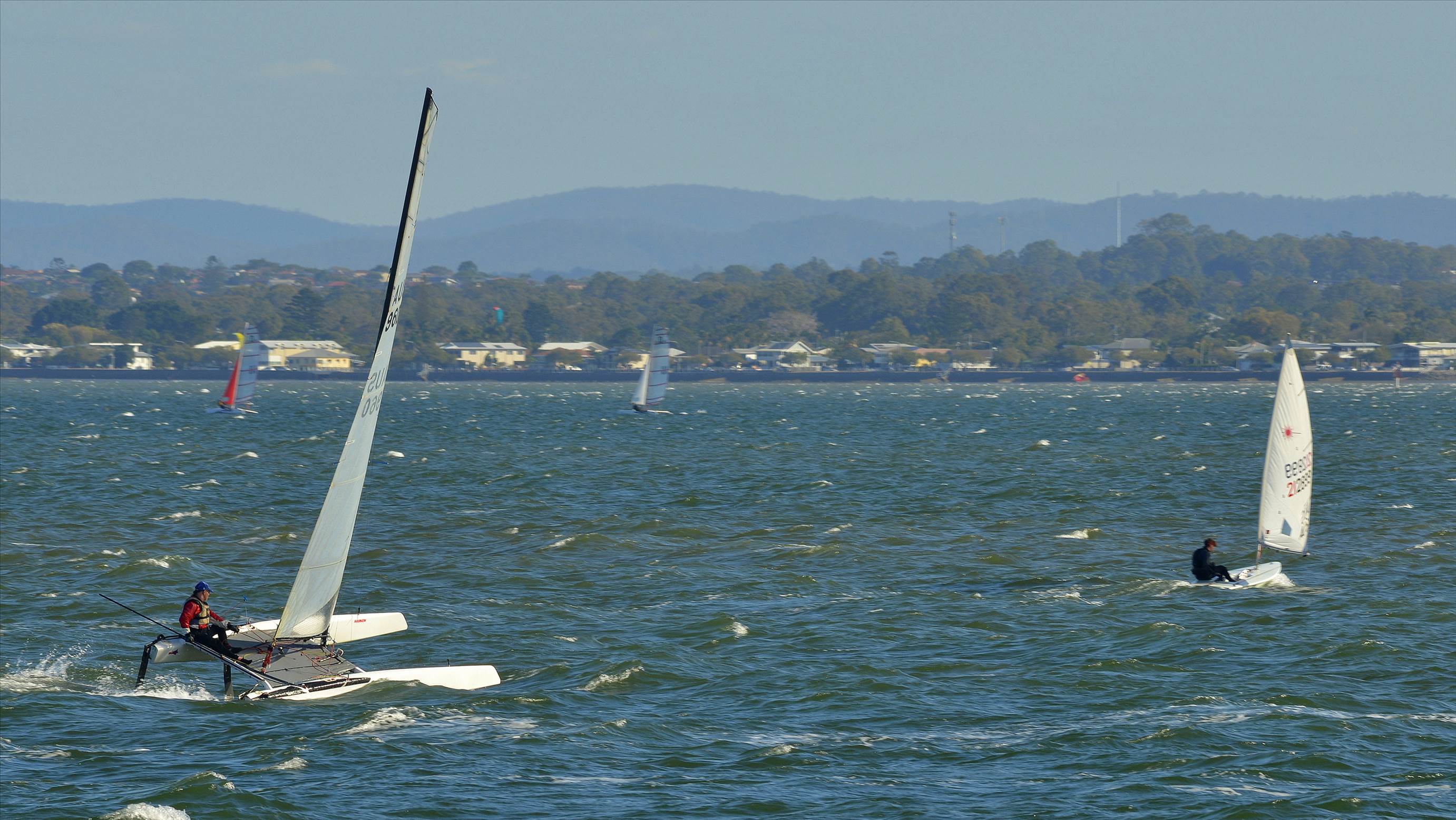 2022 HYC Winterbash Race 3, Multihulls