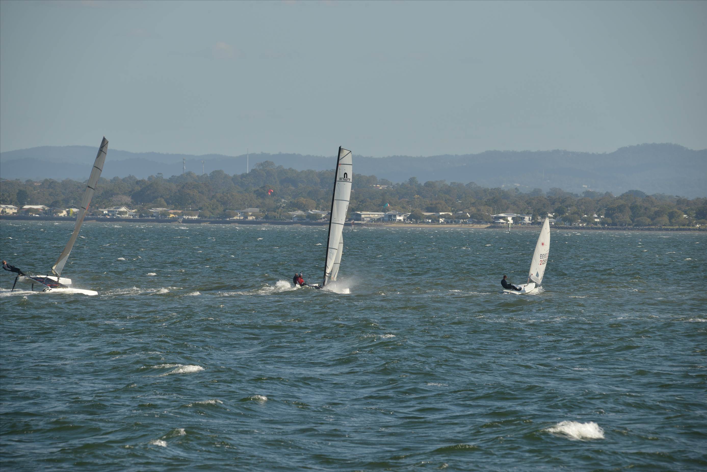 2022 HYC Winterbash Race 3, Multihulls