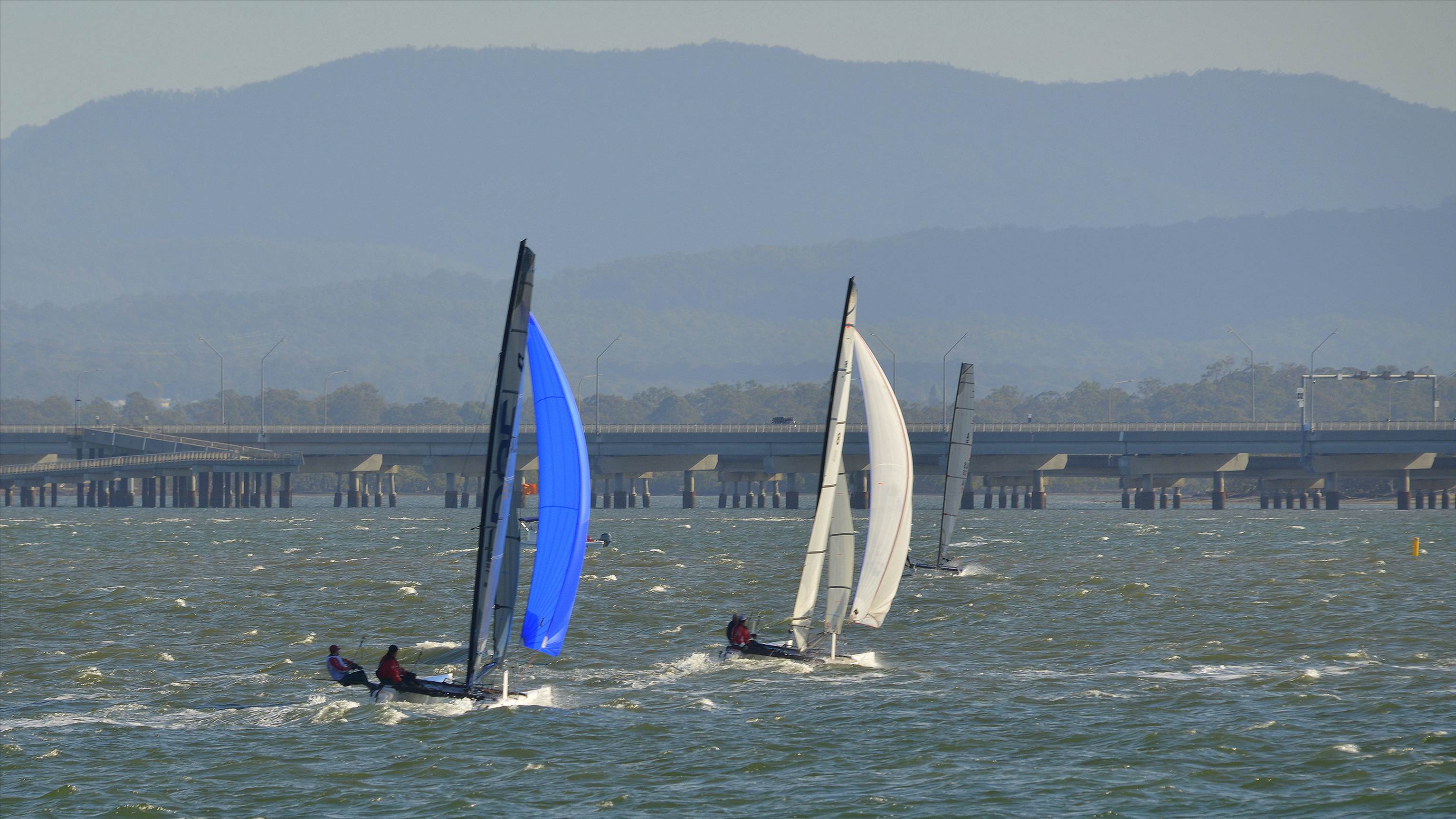 2022 HYC Winterbash Race 3, Multihulls