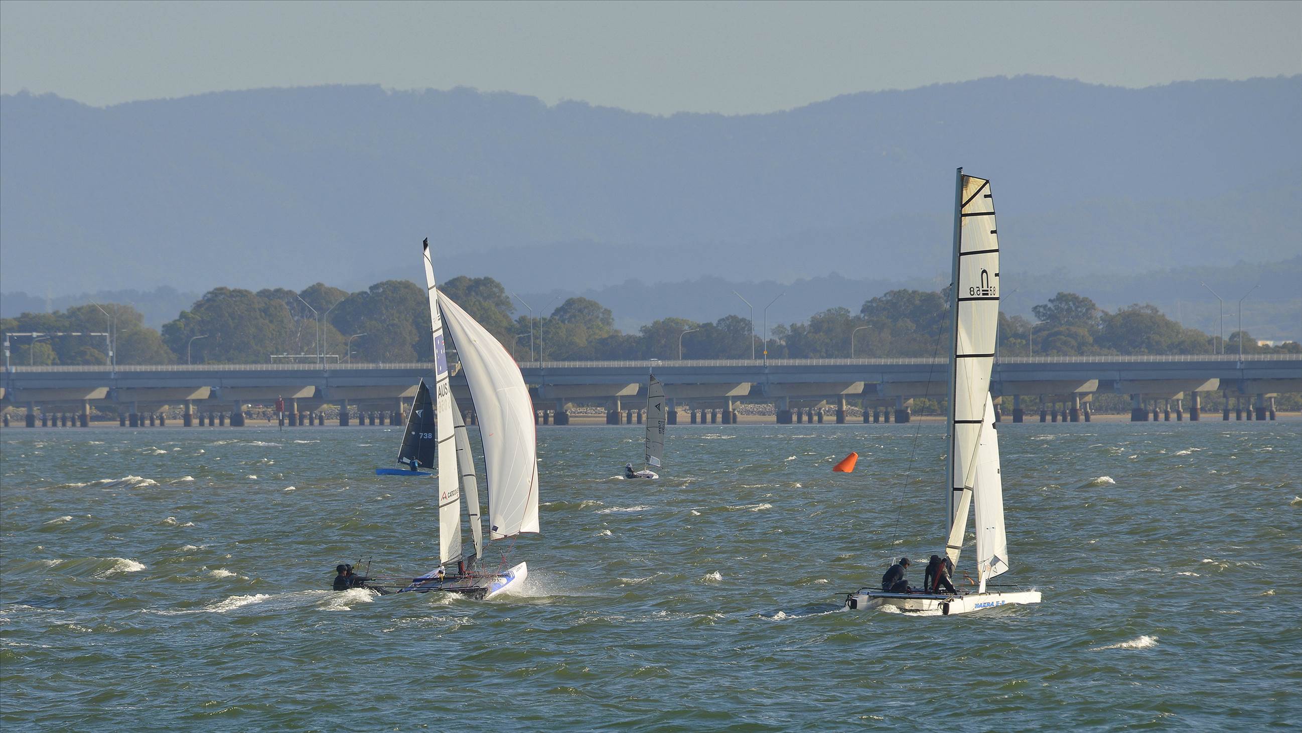2022 HYC Winterbash Race 3, Multihulls