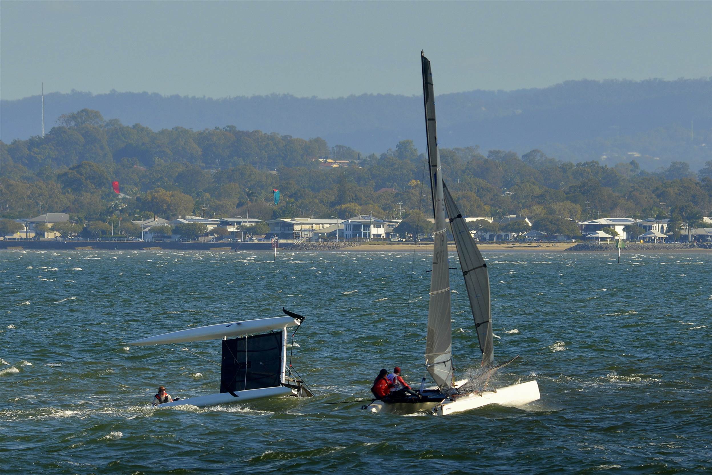 2022 HYC Winterbash Race 3, Multihulls