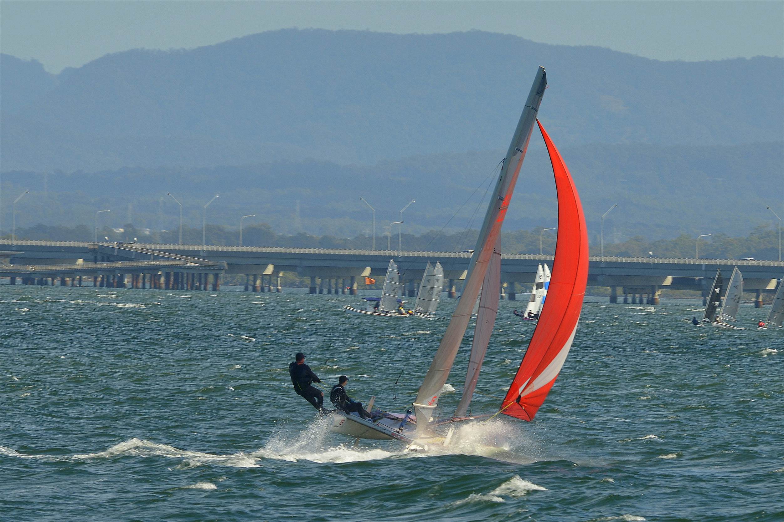 2022 HYC Winterbash Race 3, Multihulls