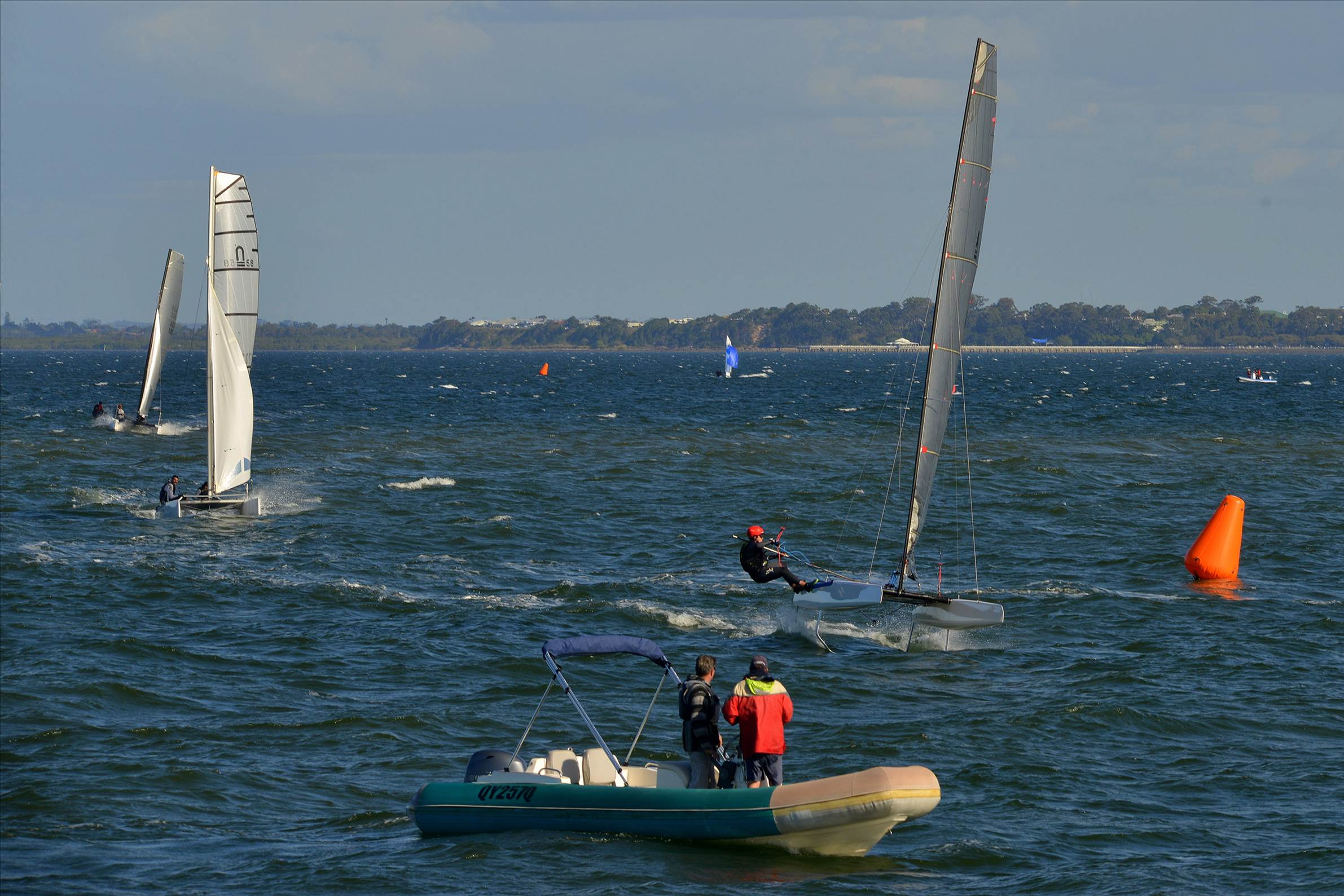 2022 HYC Winterbash Race 3, Multihulls