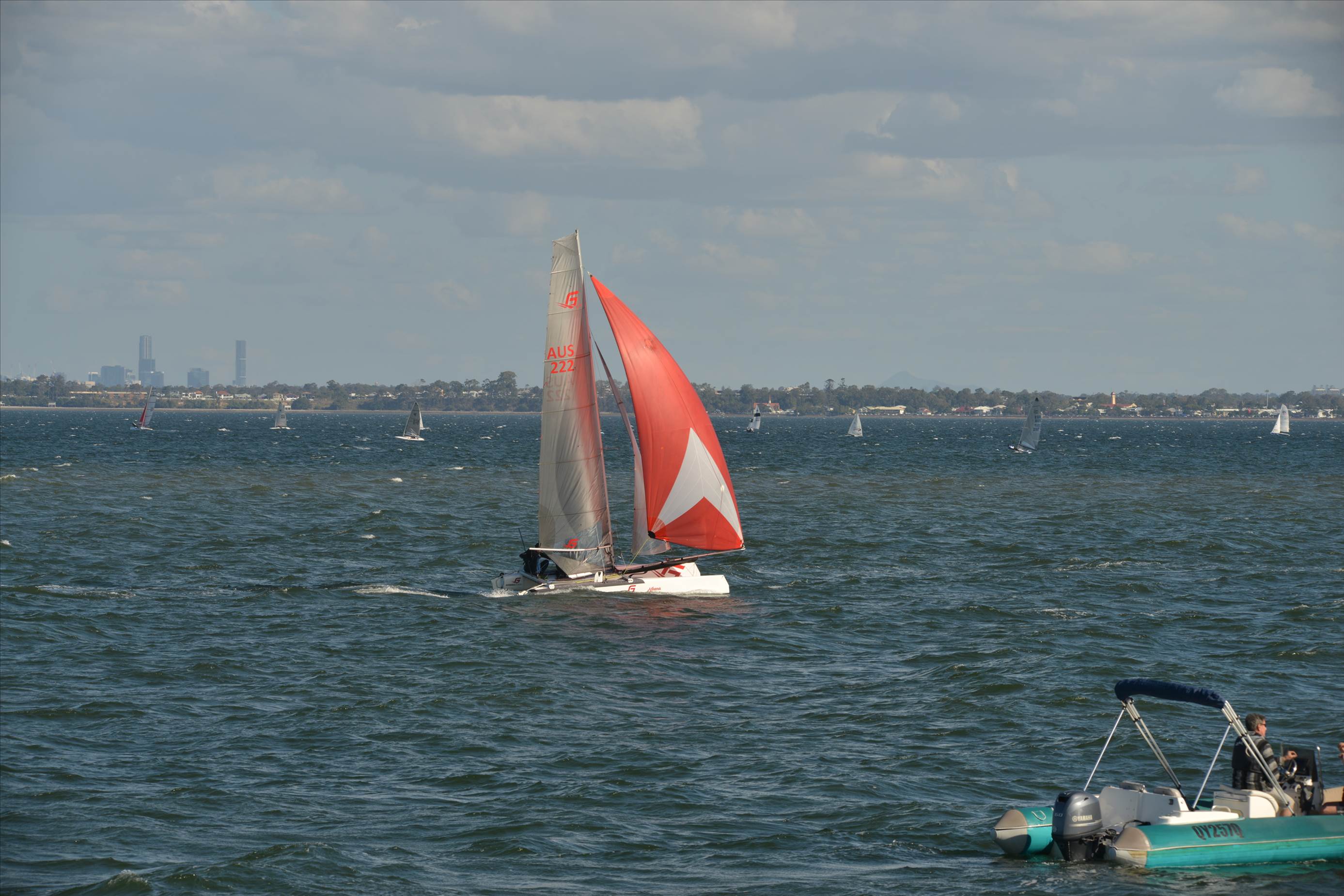 2022 HYC Winterbash Race 3, Multihulls