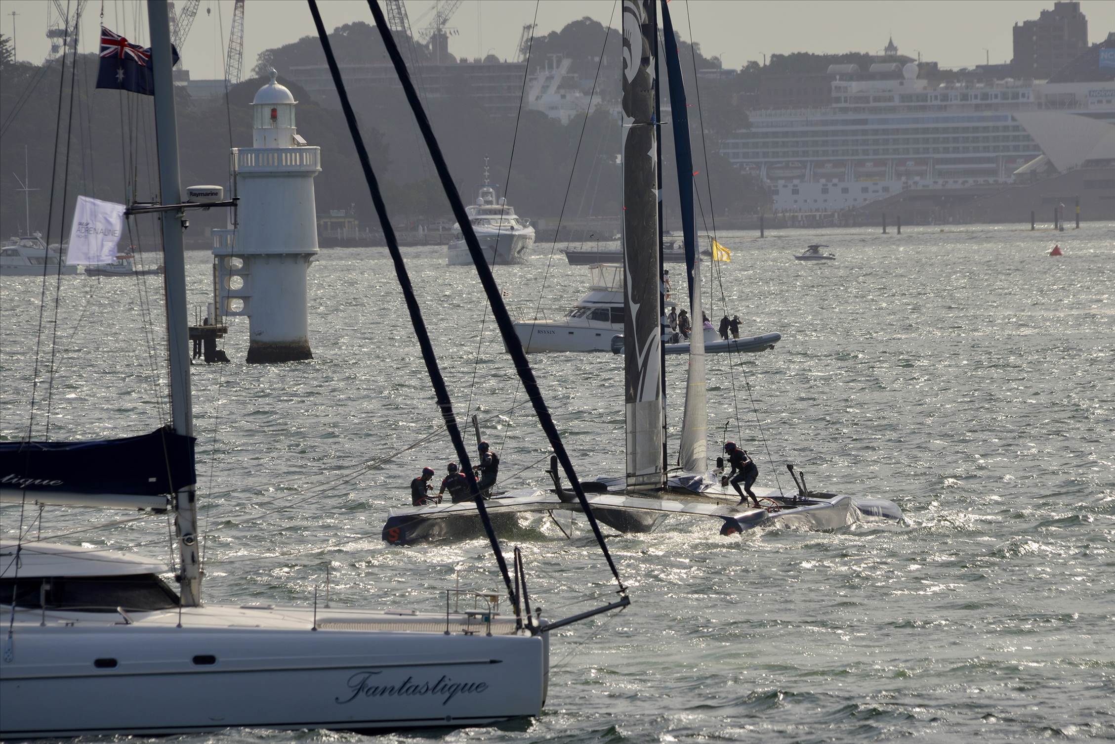 2020 Sail GP Sydney Nosedives