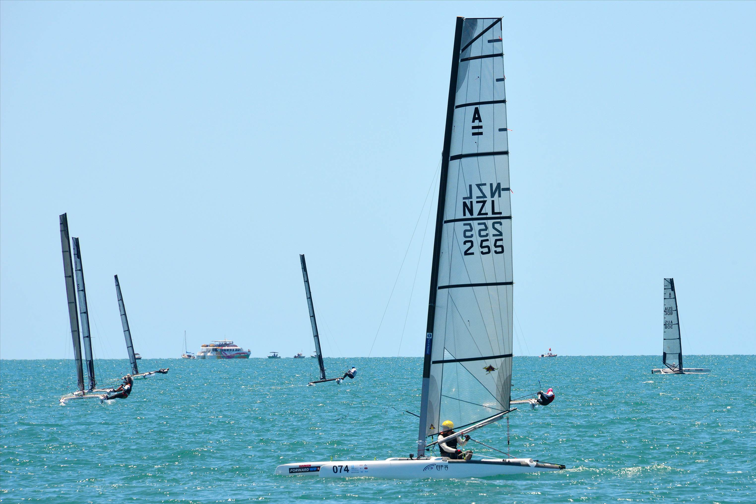 2018 "A" Class Catamaran Worlds (Race 1, Tues 20th)