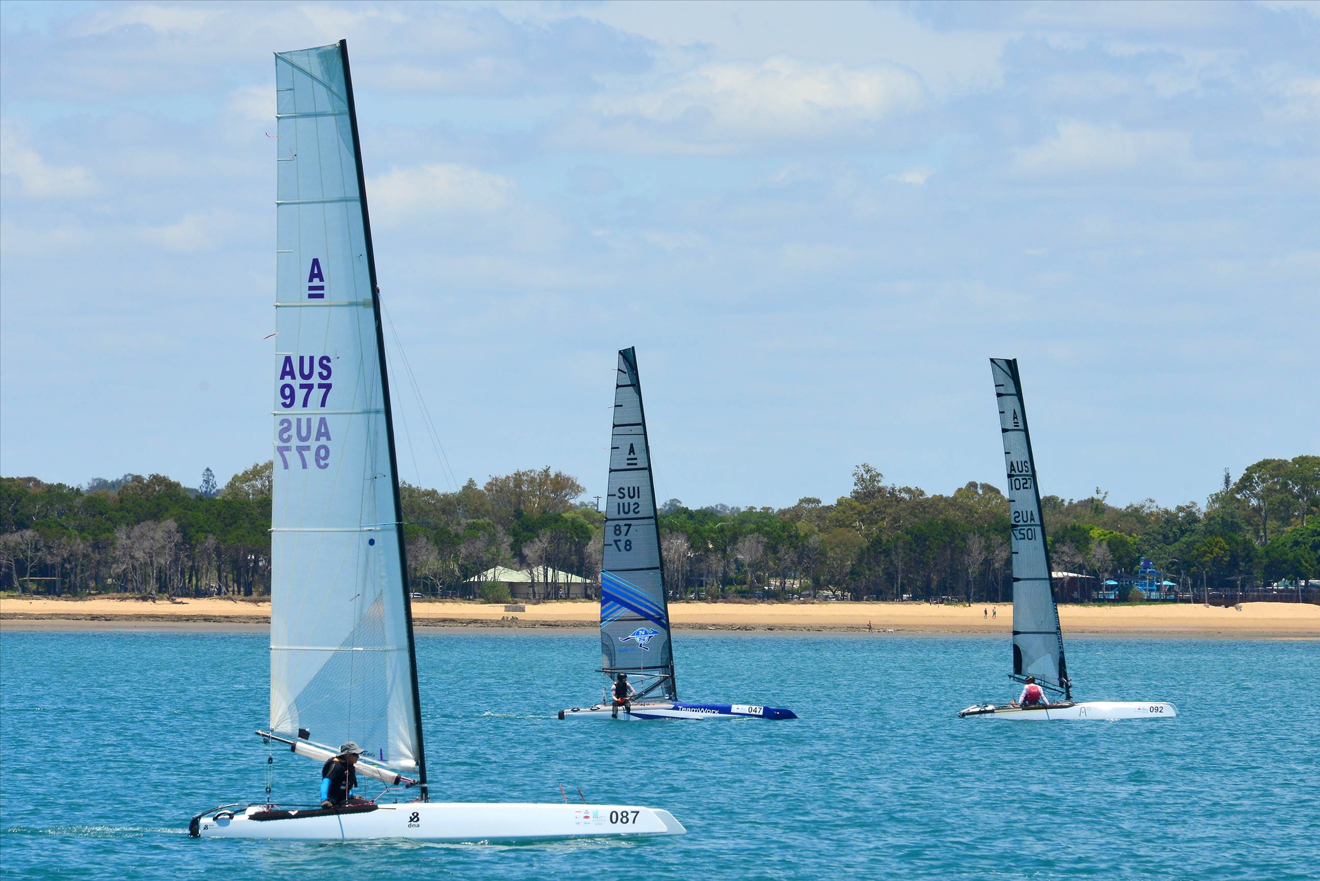 2018 "A" Class Catamaran Worlds (Race 2, Tues 20th)