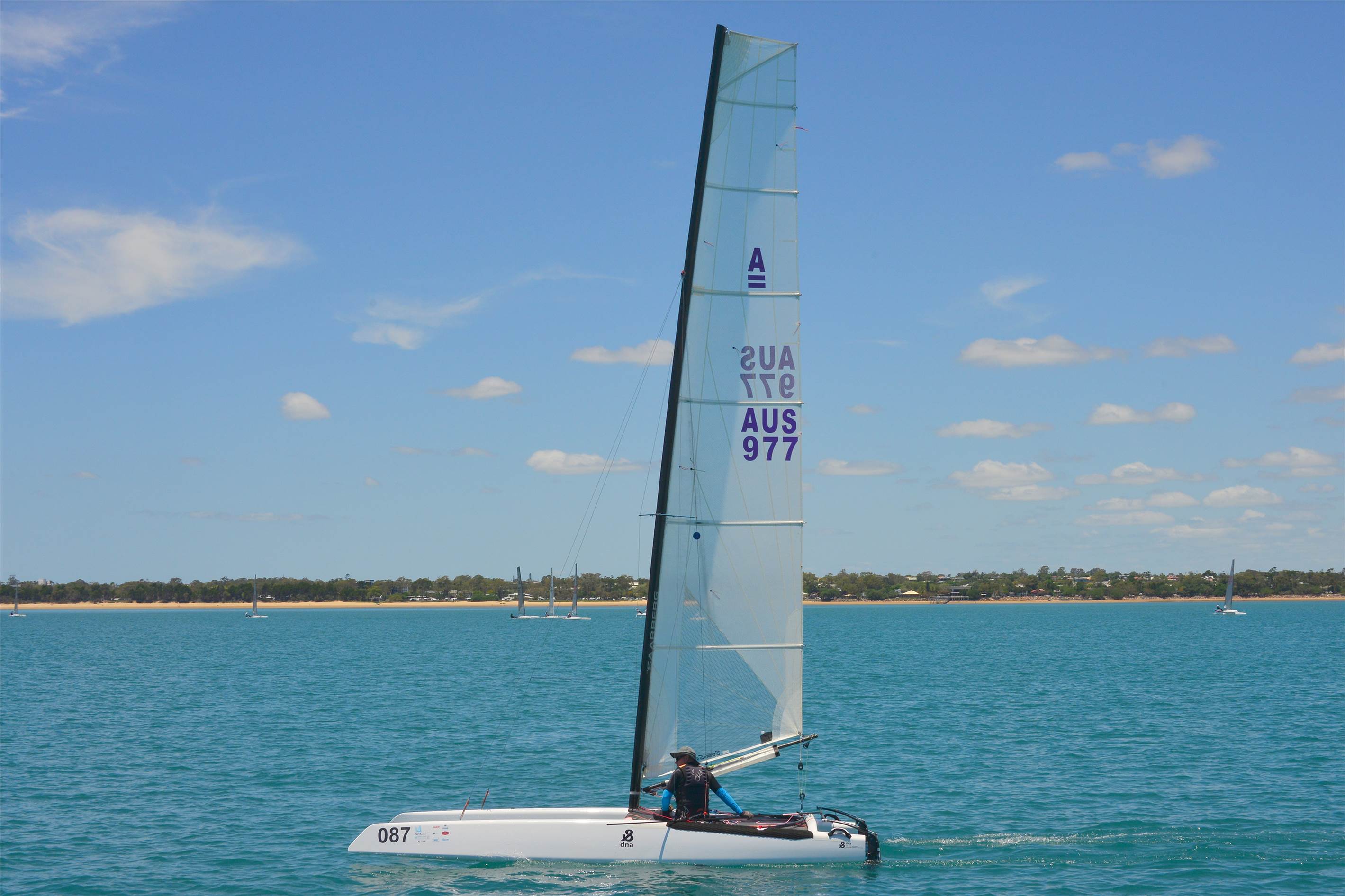 2018 "A" Class Catamaran Worlds (Race 2, Tues 20th)