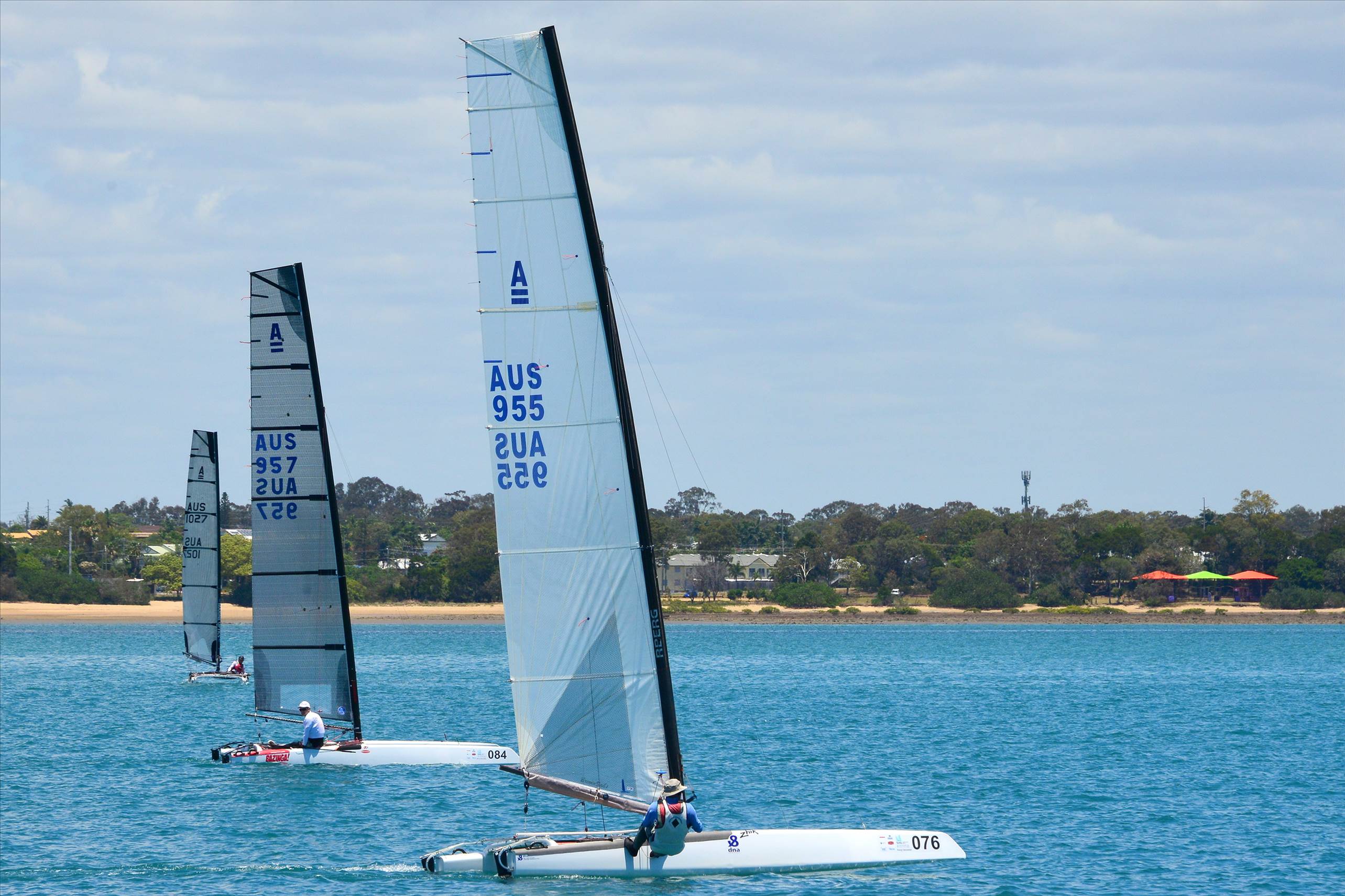 2018 "A" Class Catamaran Worlds (Race 2, Tues 20th)