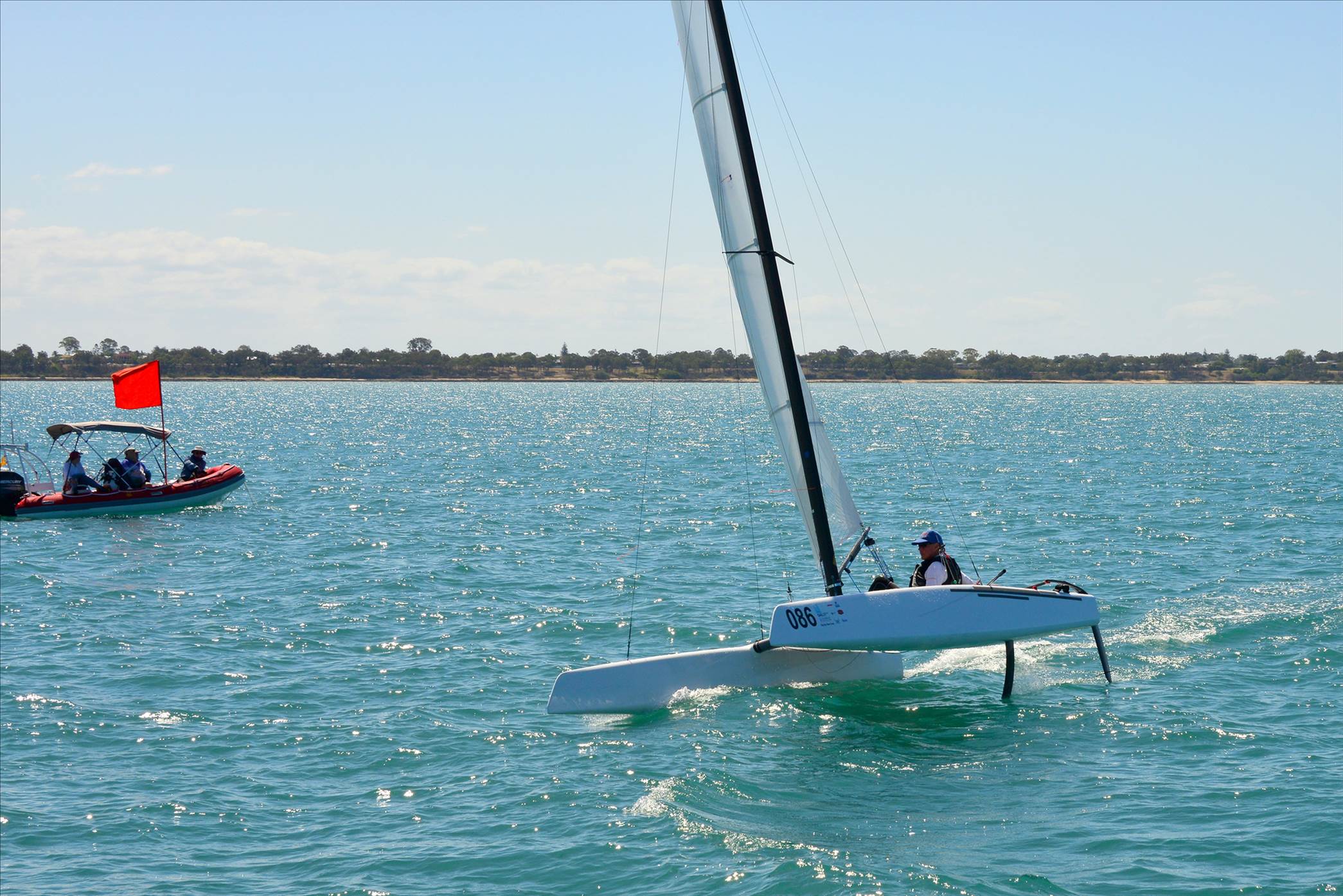 2018 "A" Class Catamaran Worlds (Race 2, Tues 20th)