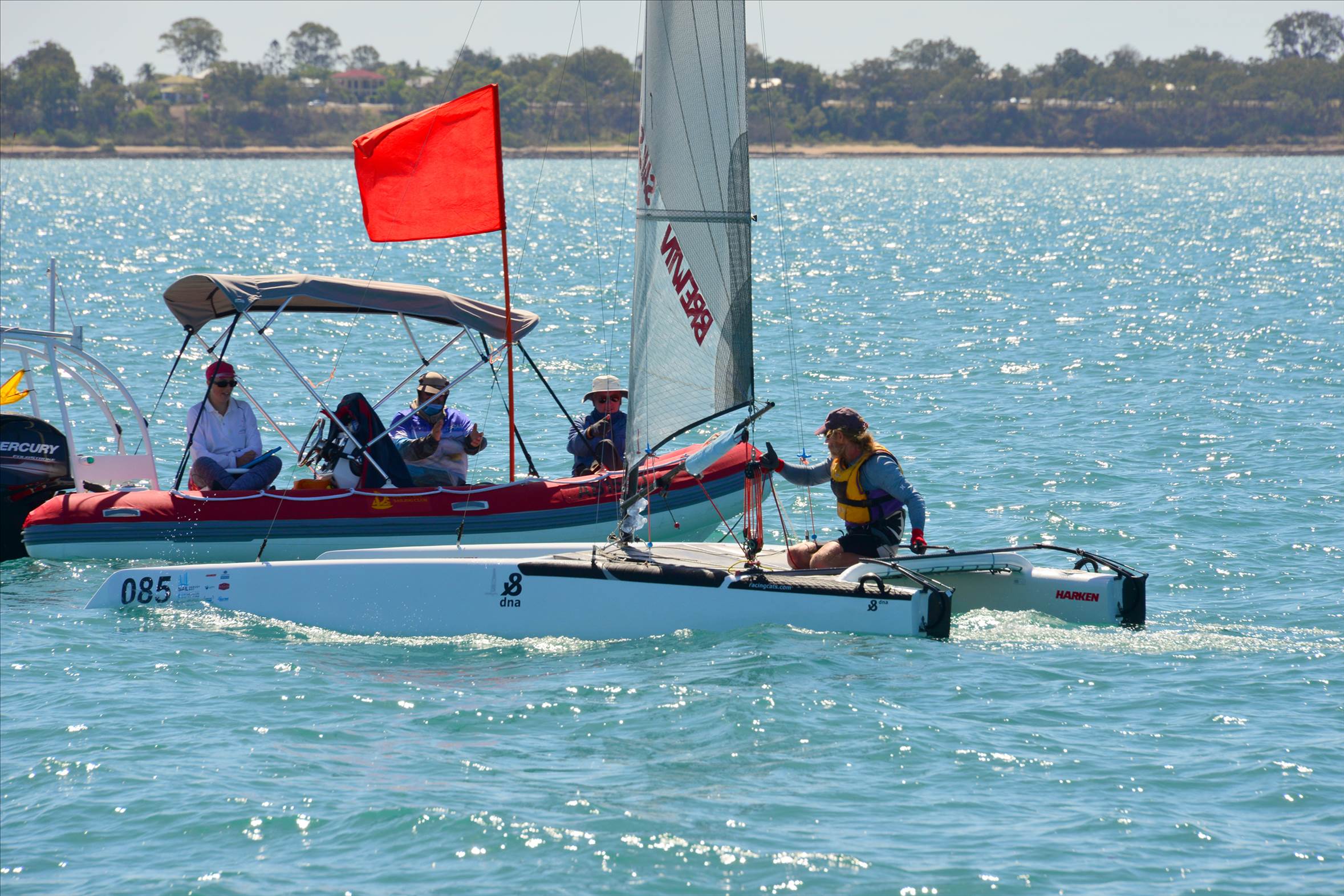 2018 "A" Class Catamaran Worlds (Race 2, Tues 20th)