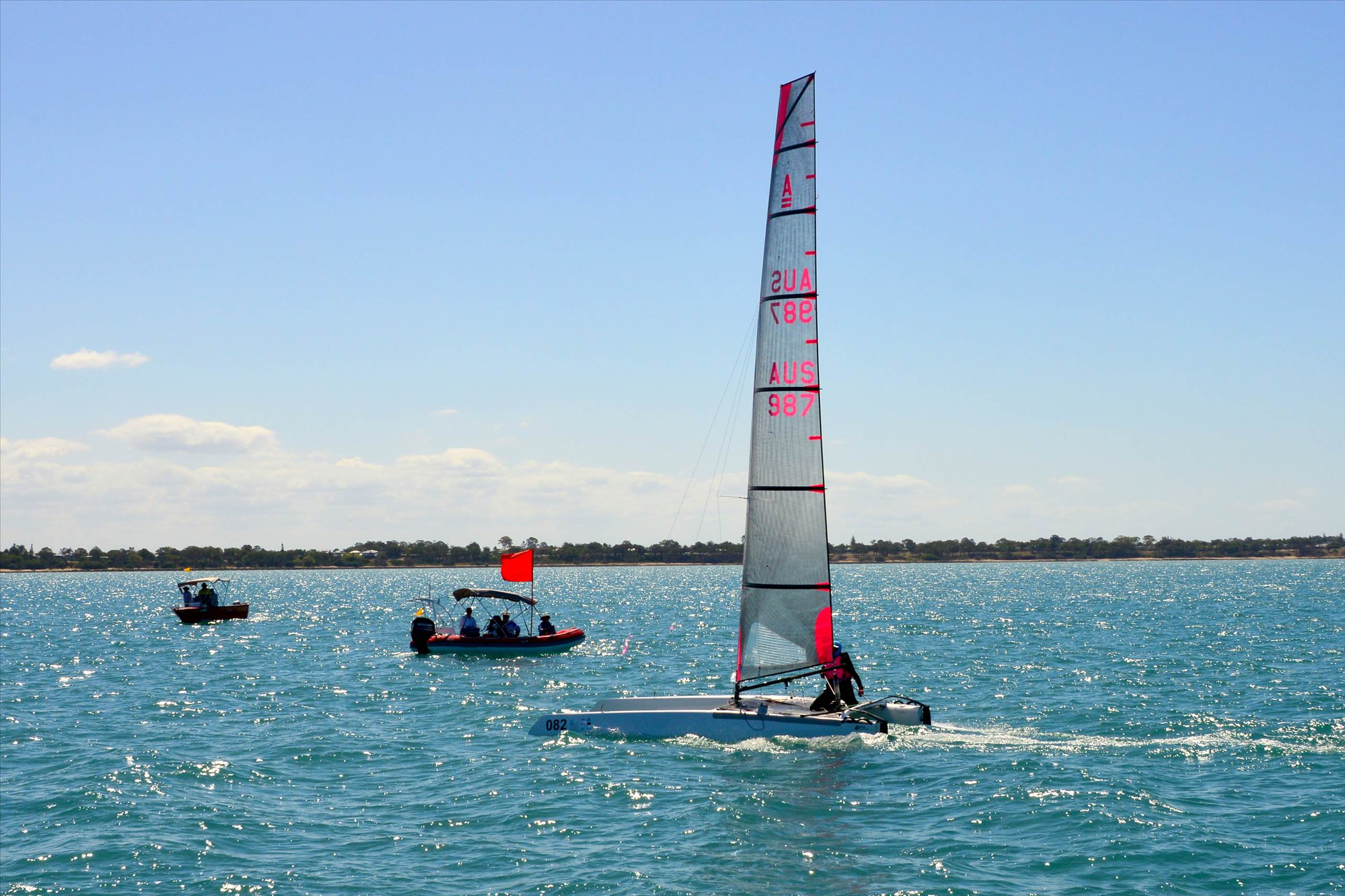 2018 "A" Class Catamaran Worlds (Race 2, Tues 20th)