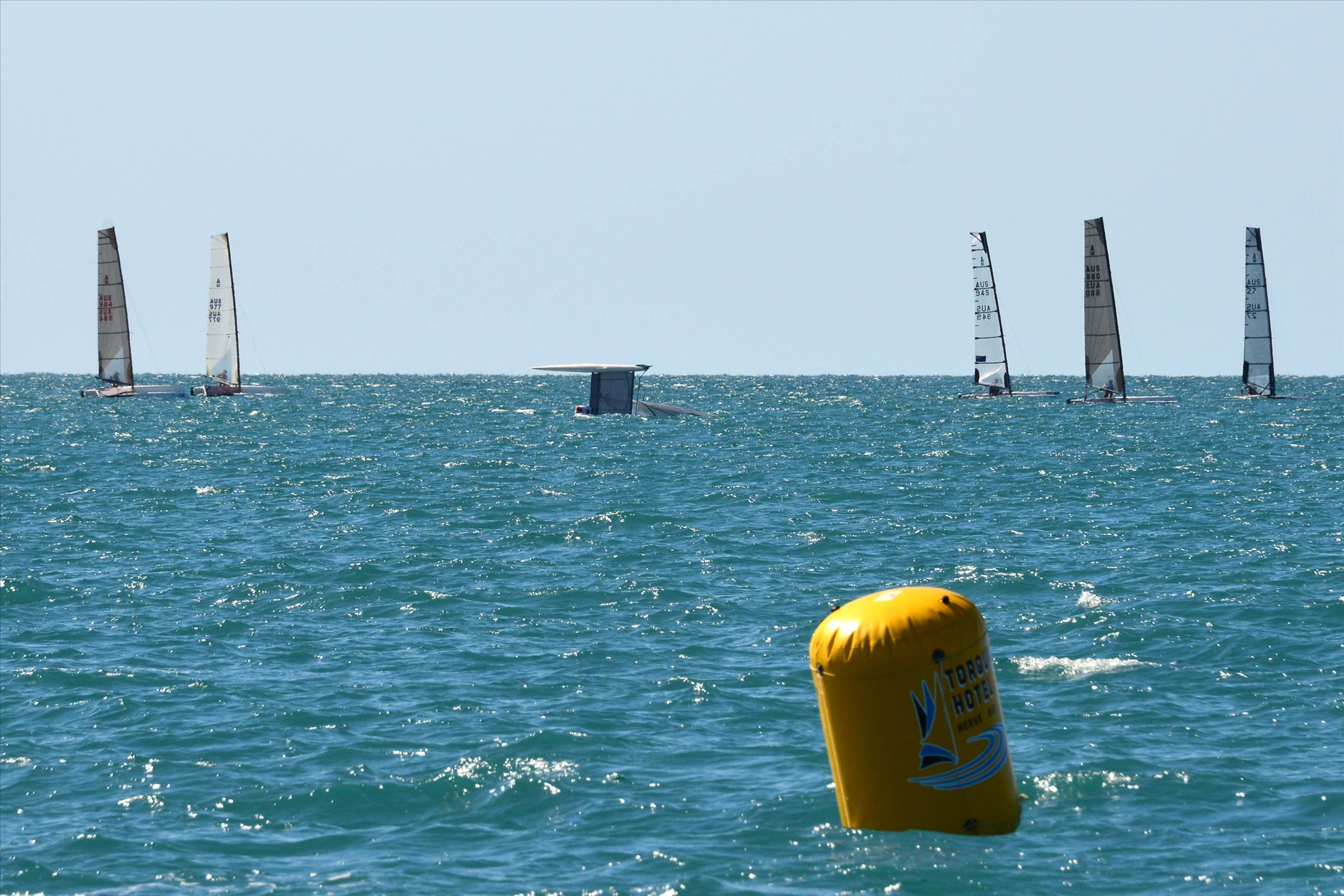 2018 "A" Class Catamaran Worlds (Race 3, Tues 20th)