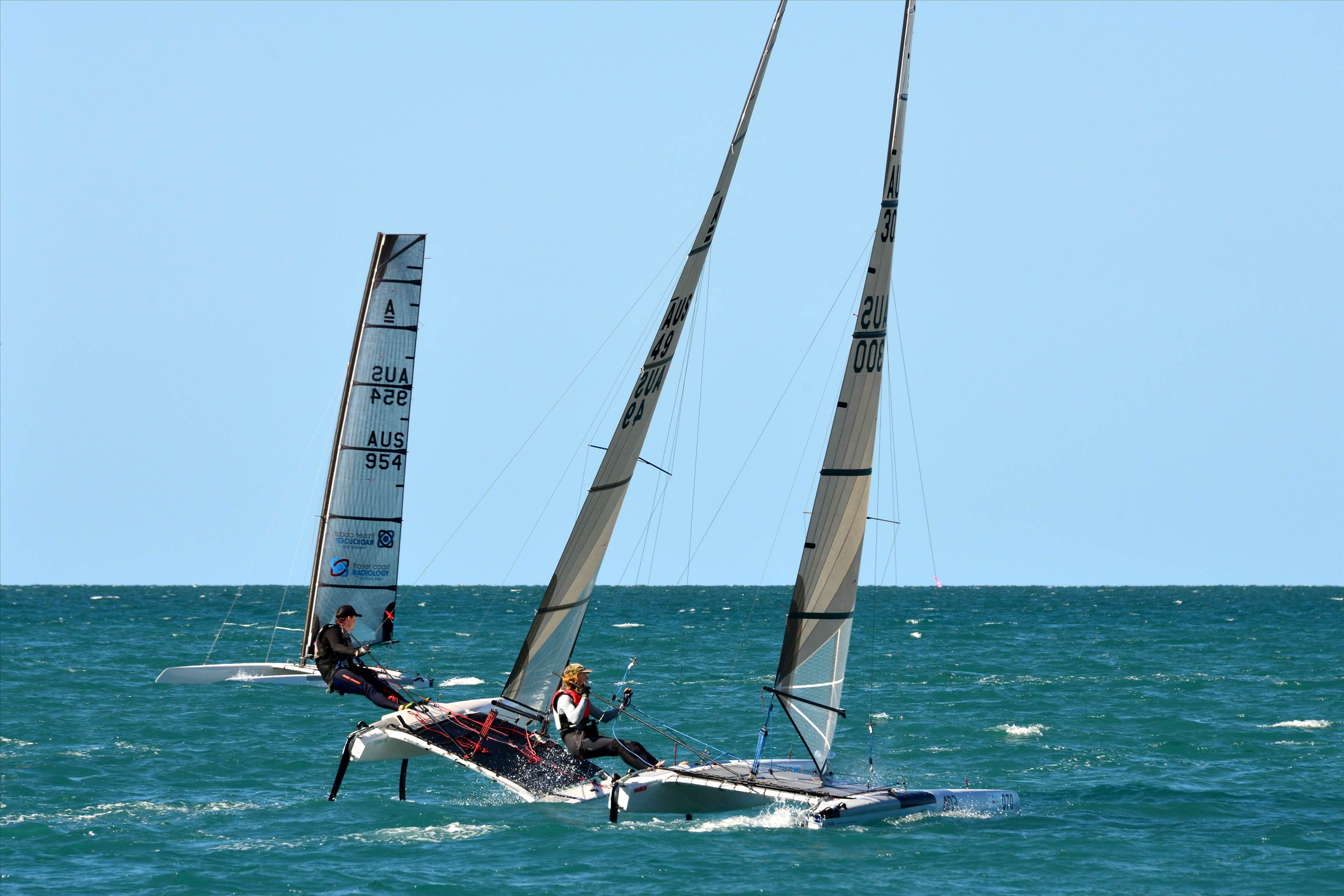 2018 "A" Class Catamaran Worlds (Race 3, Tues 20th)