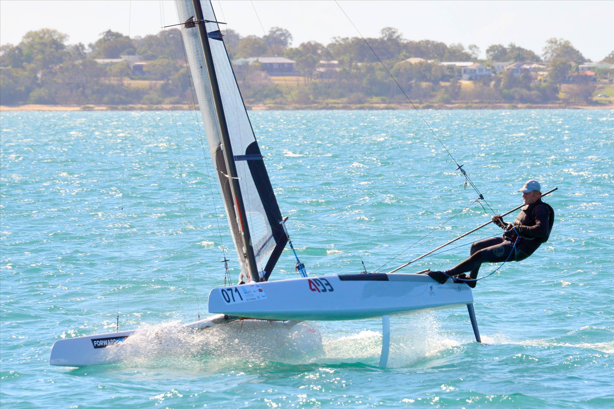 2018 "A" Class Catamaran Worlds (Race 3, Tues 20th)