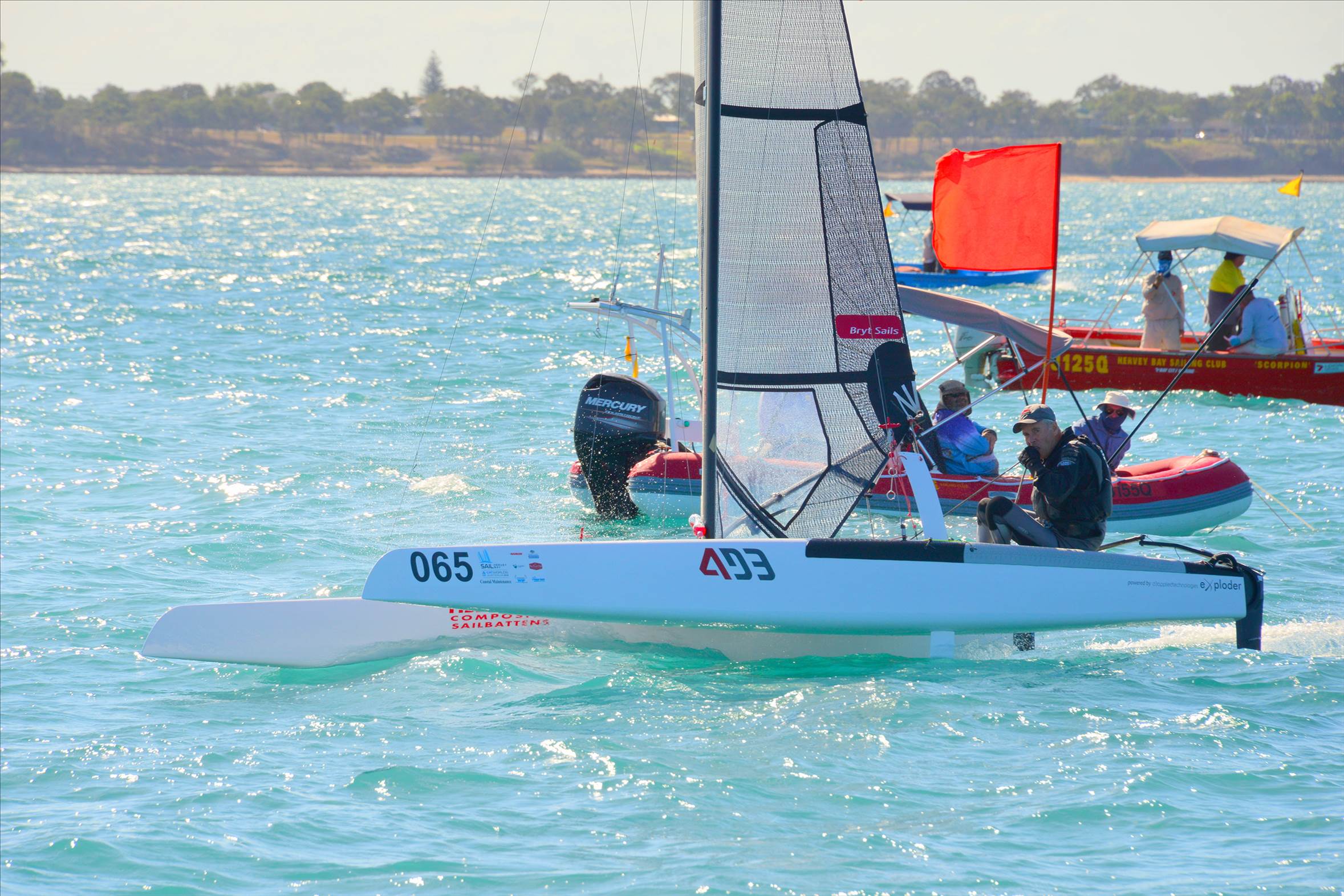 2018 "A" Class Catamaran Worlds (Race 3, Tues 20th)