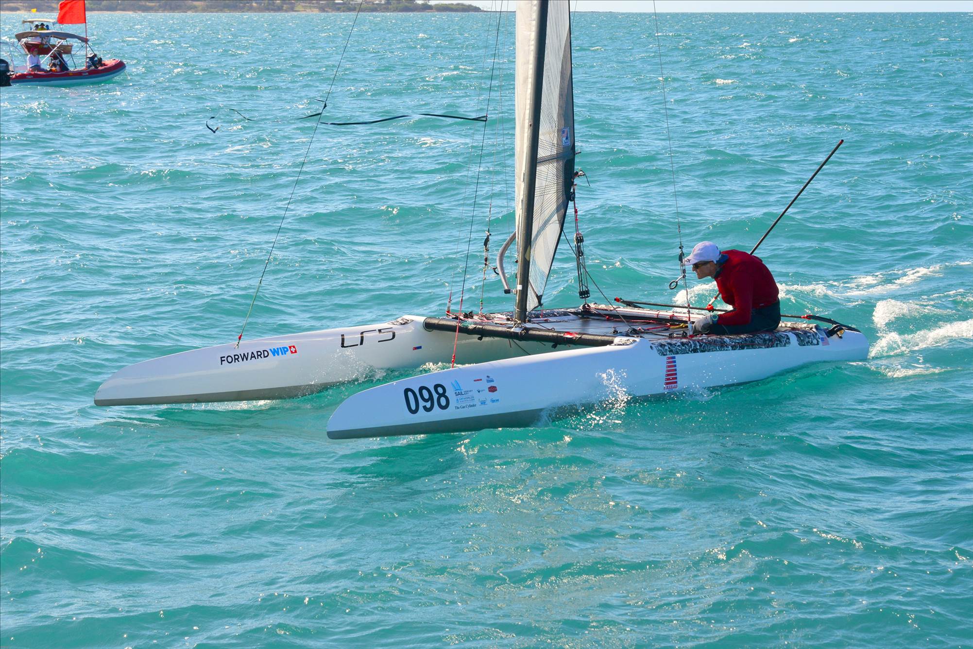 2018 "A" Class Catamaran Worlds (Race 3, Tues 20th)