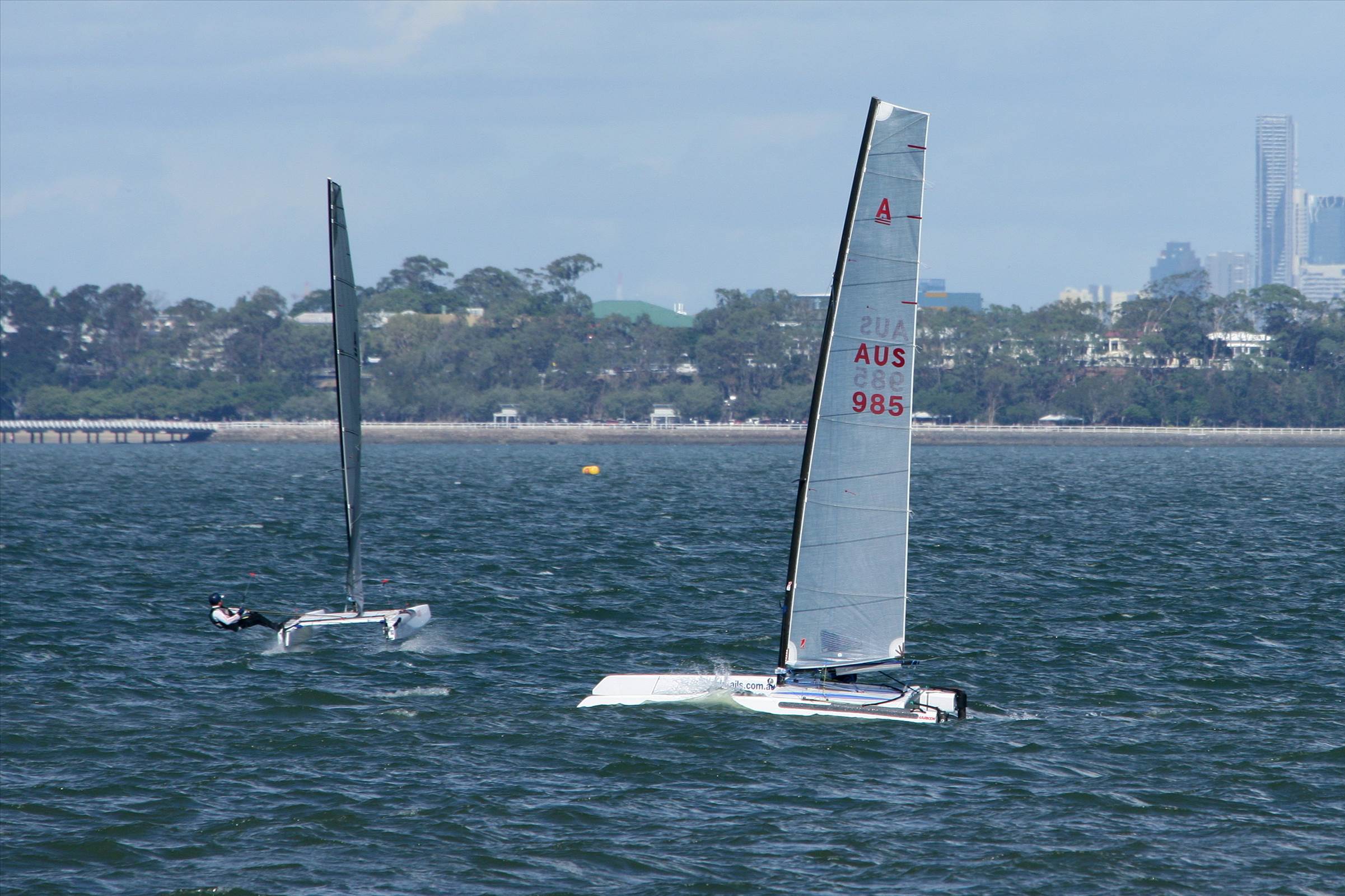 2017 "A" Class Catamaran State Titles (Day 2)