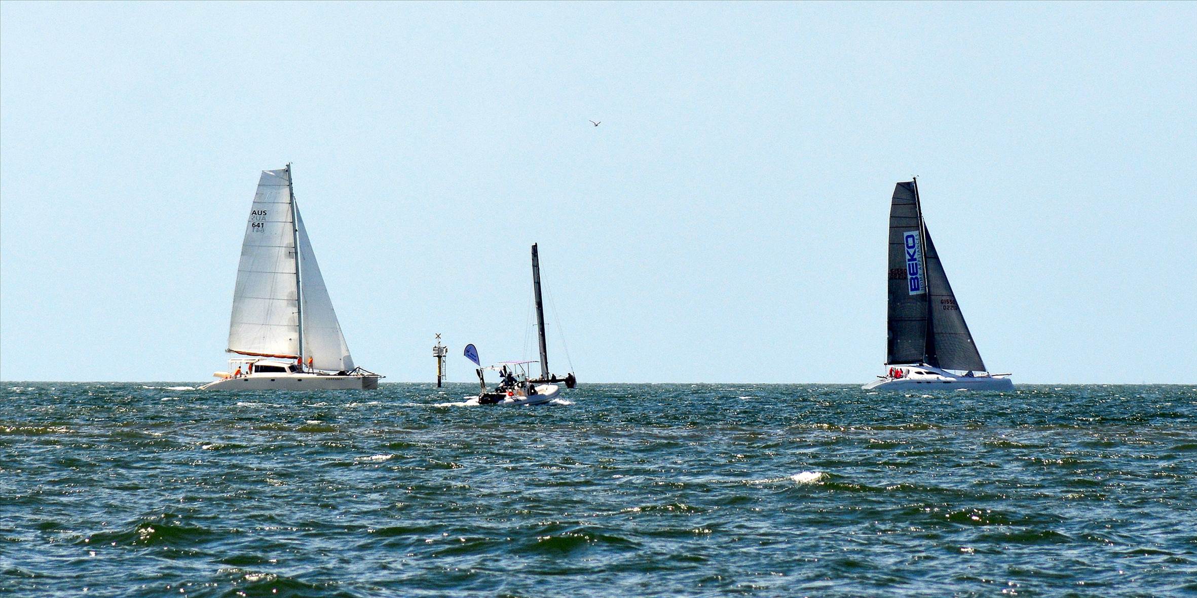 2018 Brisbane to Gladstone Multihull Race Start