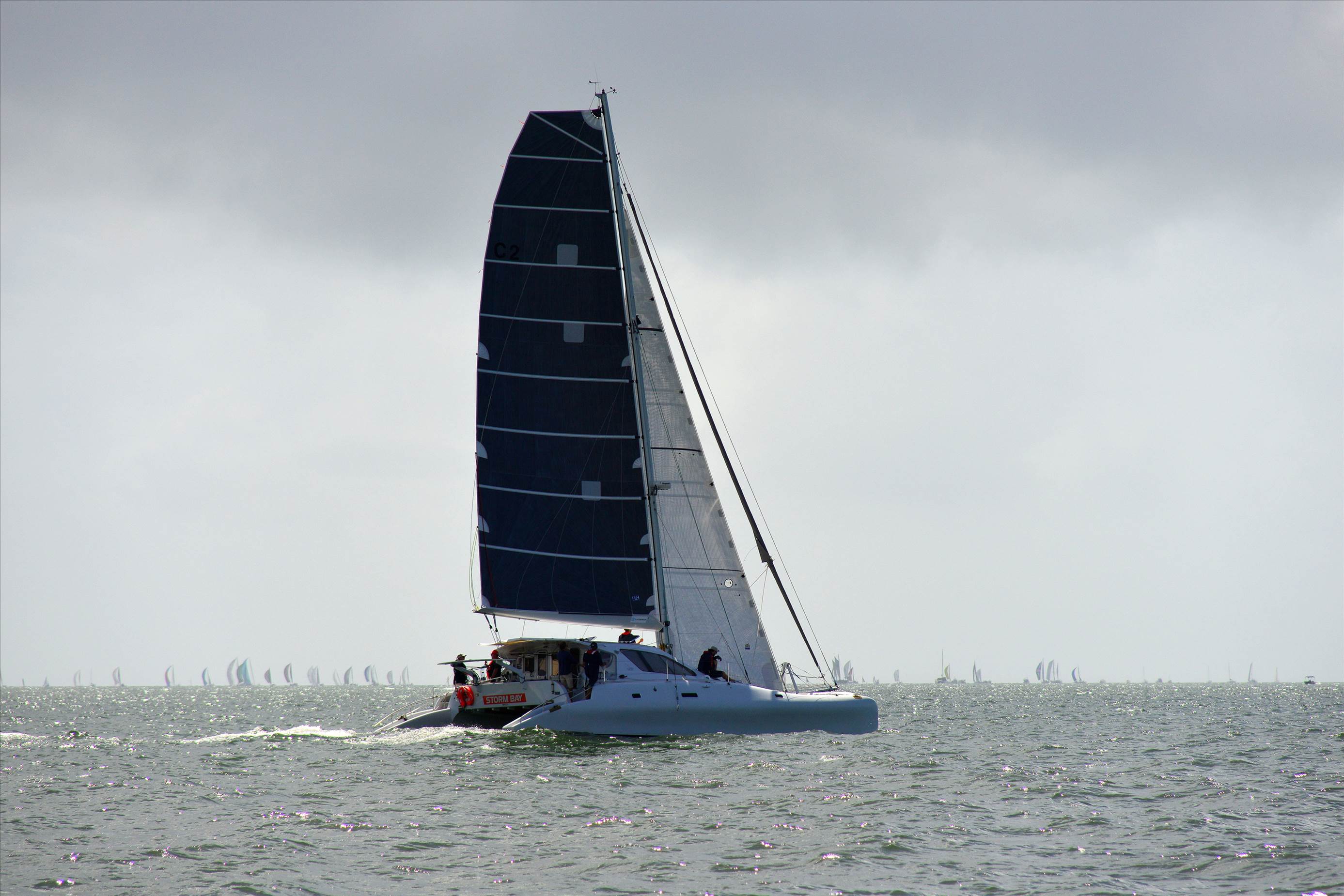 2018 Brisbane to Gladstone Multihull Race Start