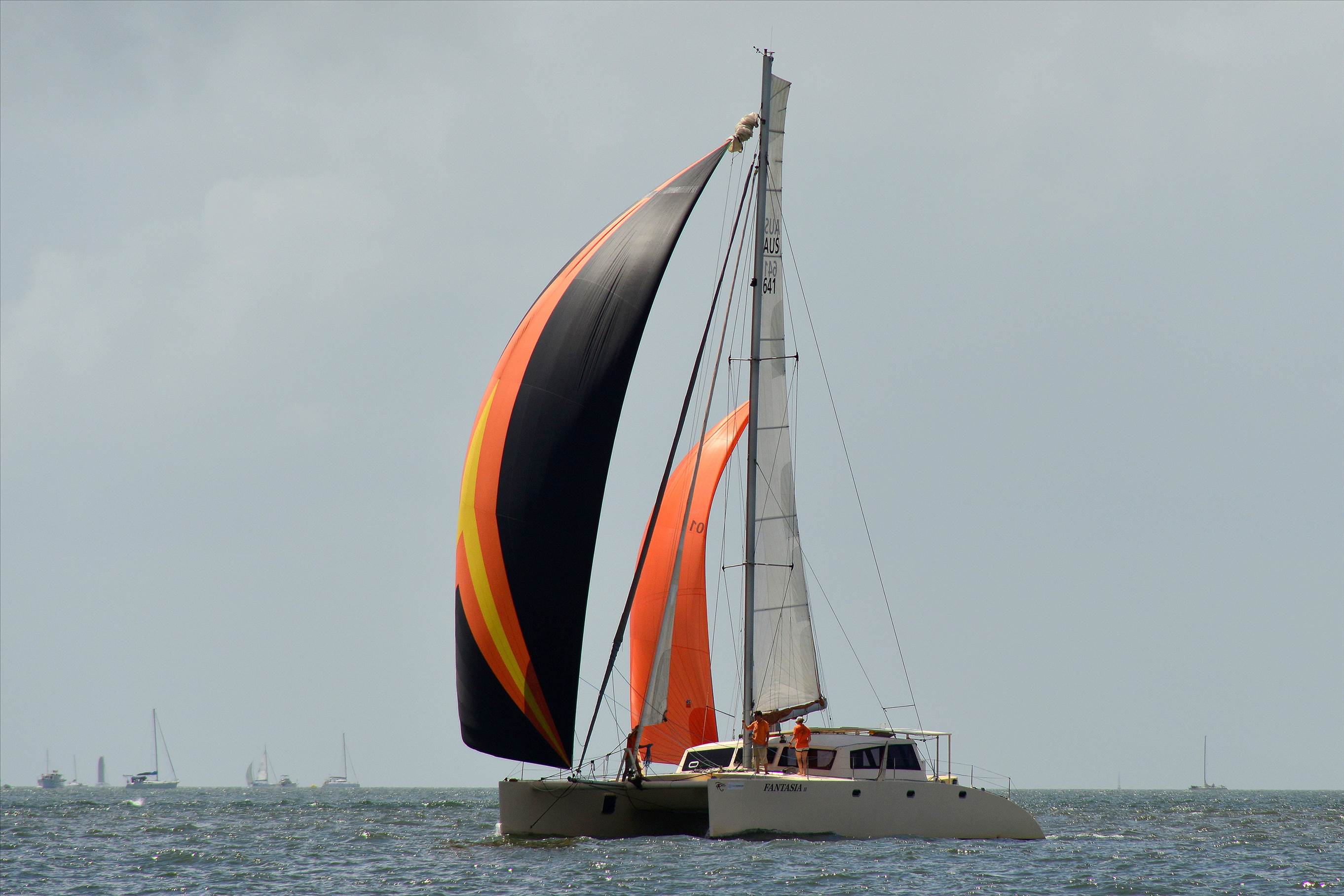 2018 Brisbane to Gladstone Multihull Race Start