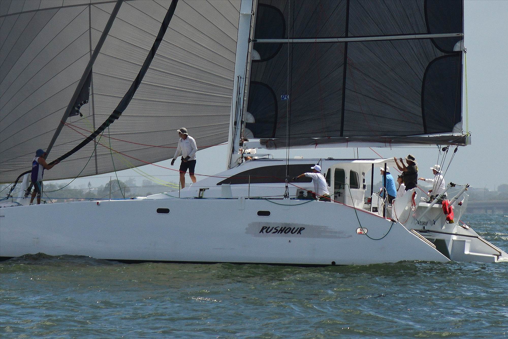 2018 Brisbane to Gladstone Multihull Race Start