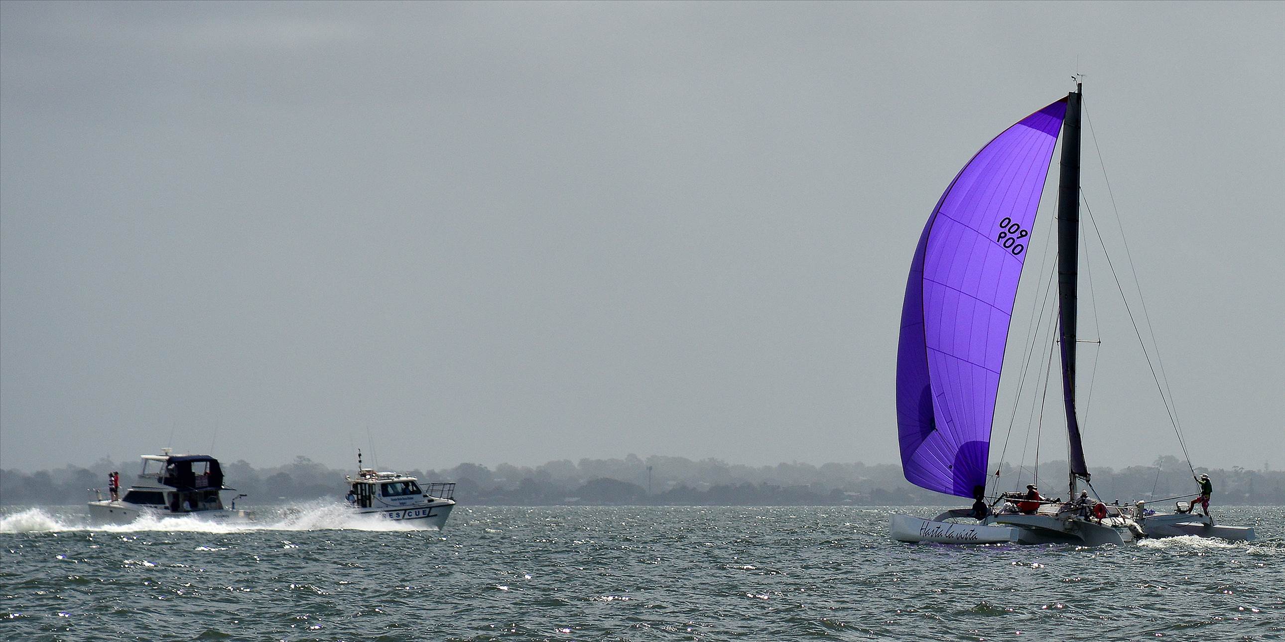 2018 Brisbane to Gladstone Multihull Race Start