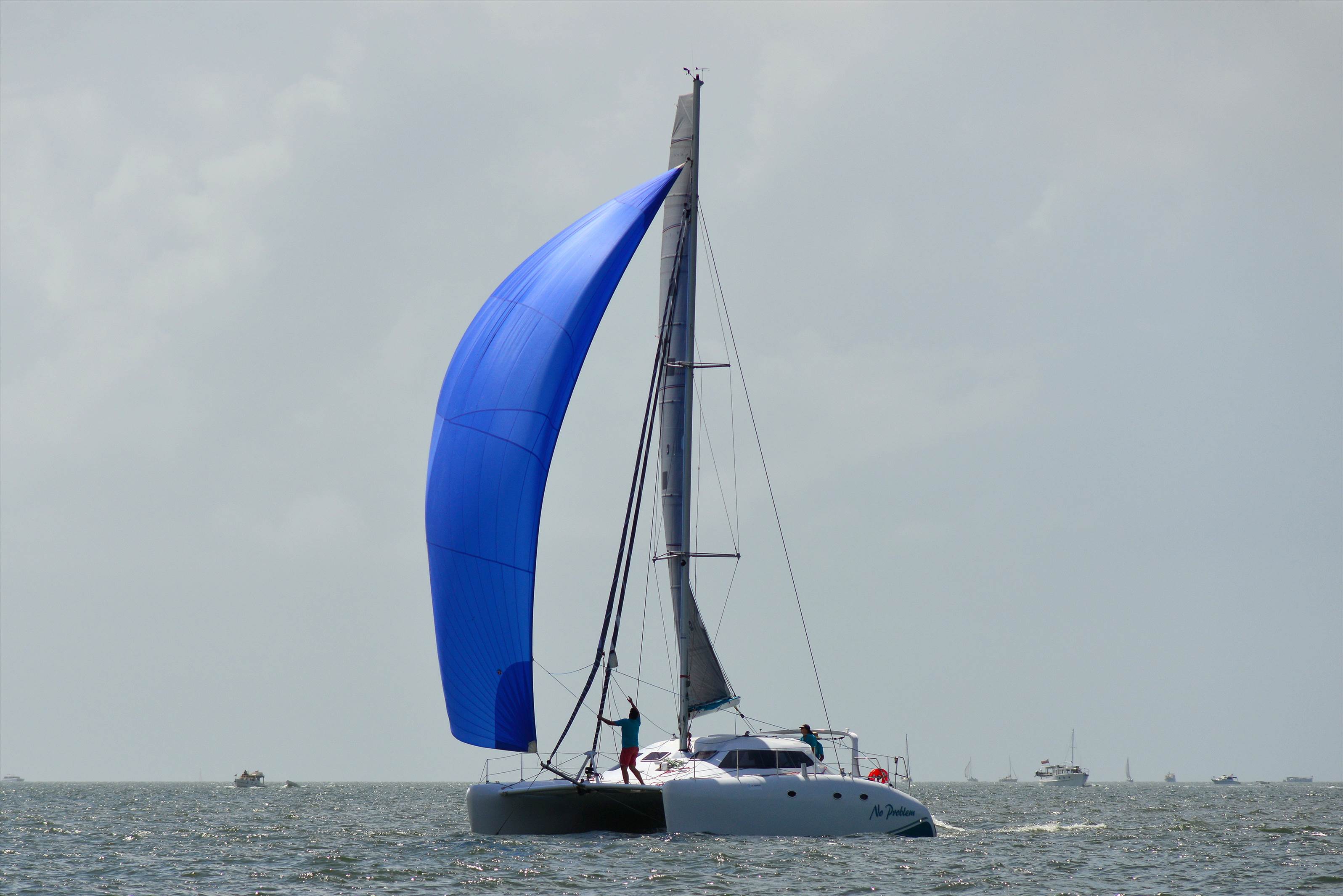 2018 Brisbane to Gladstone Multihull Race Start