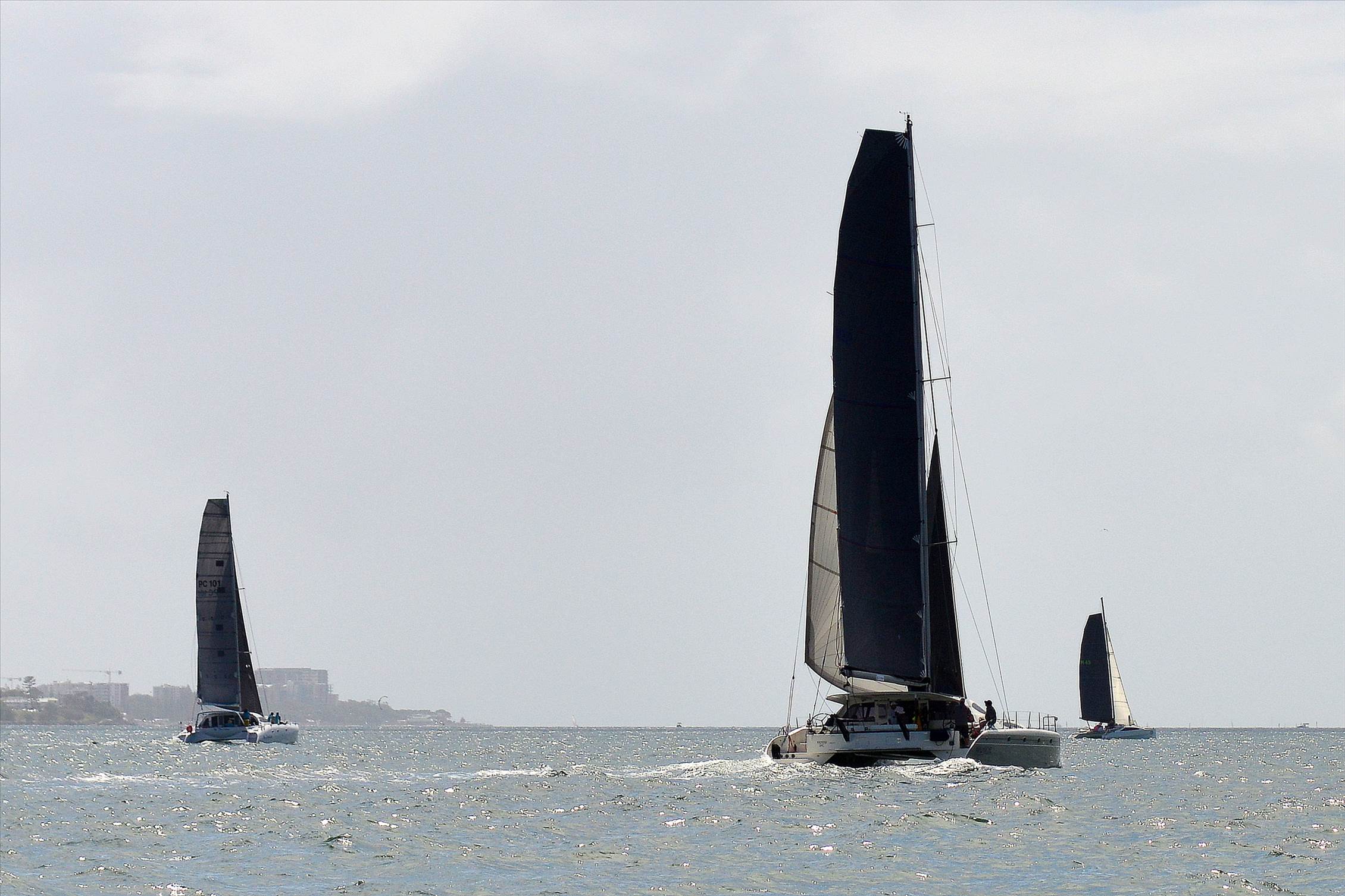 2018 Brisbane to Gladstone Multihull Race Start