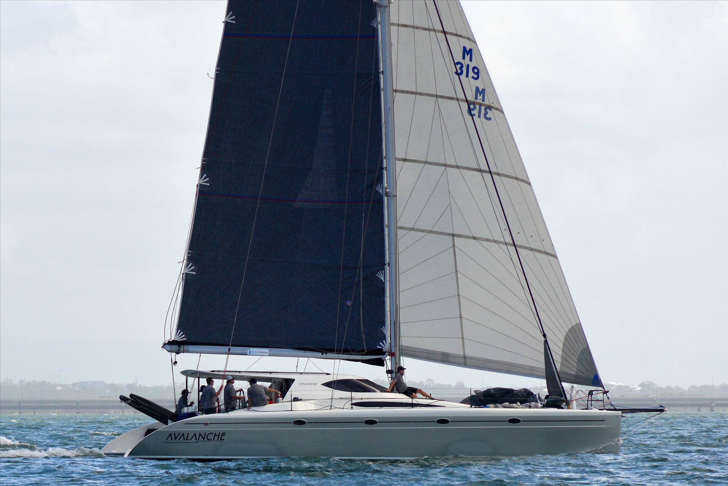 2018 Brisbane to Gladstone Multihull Race Start