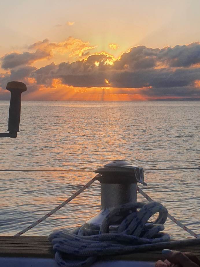 lucinda bay sunset