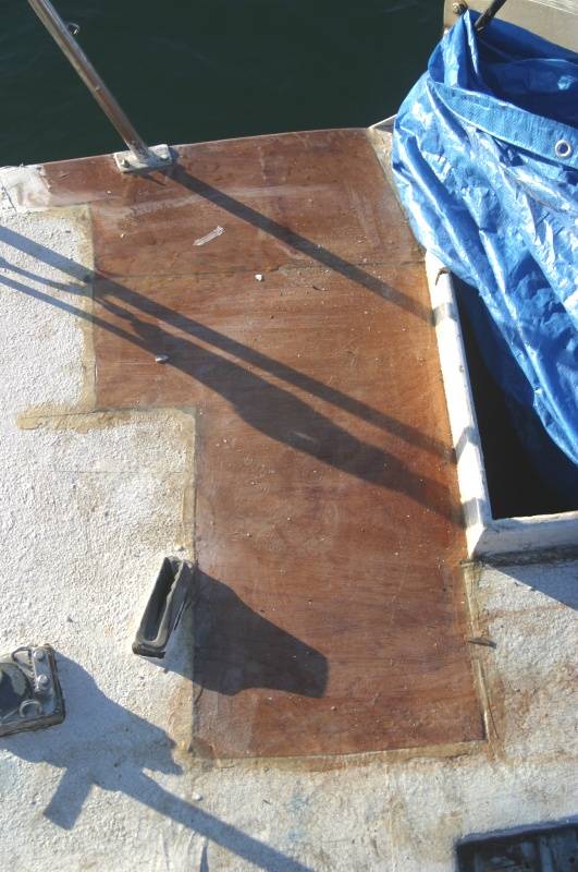 rear sanded