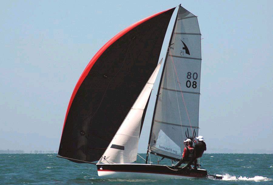 Redback downwind
