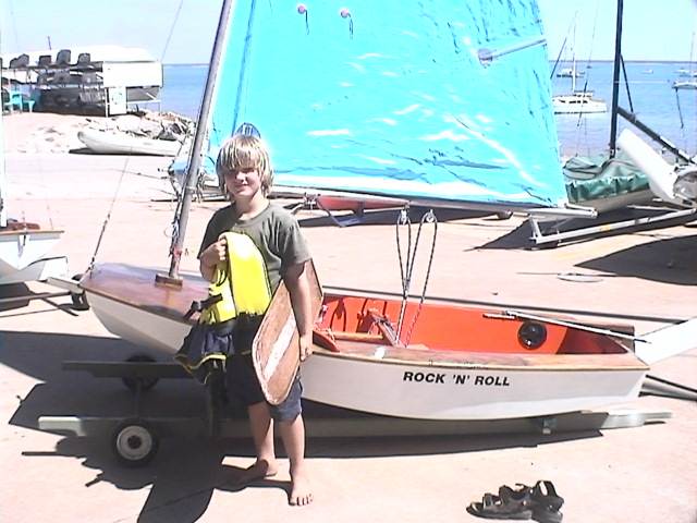 learning to sail