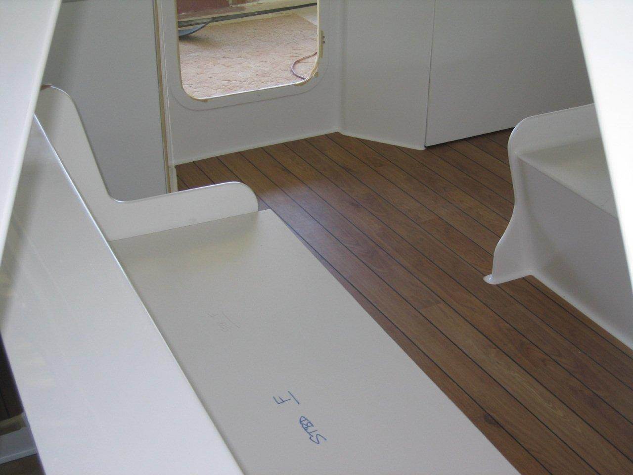 Vinyl strip flooring