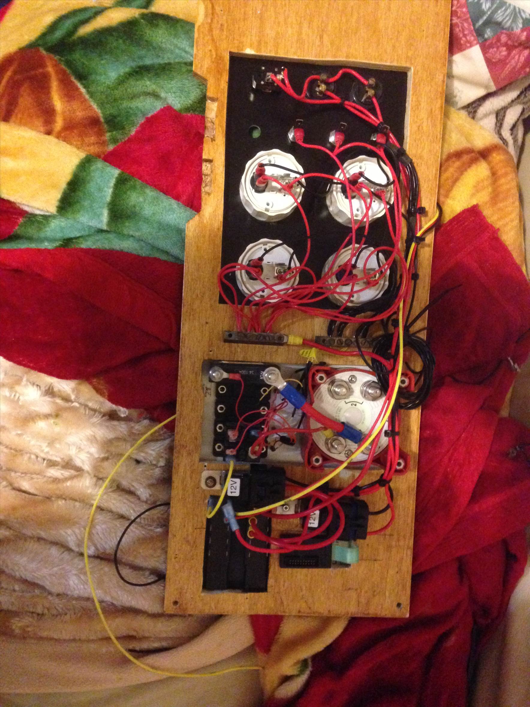 half done isolator panel 002