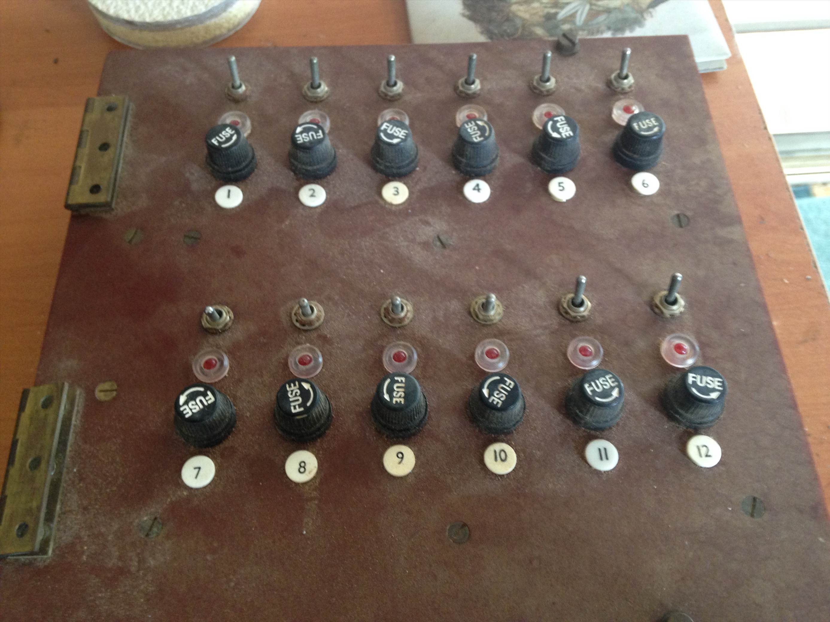 old switch board 001