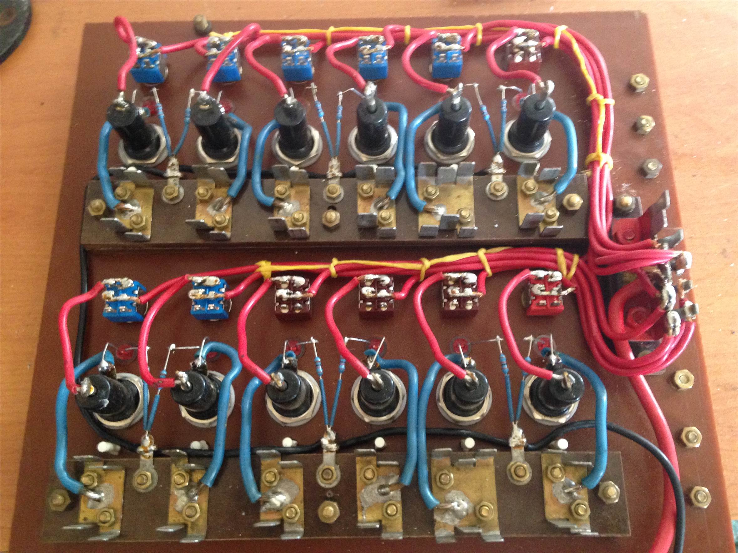 old switch board 003