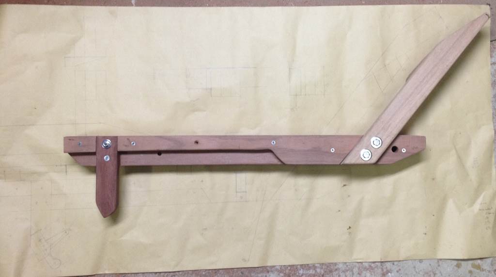 Starboard side of frame.